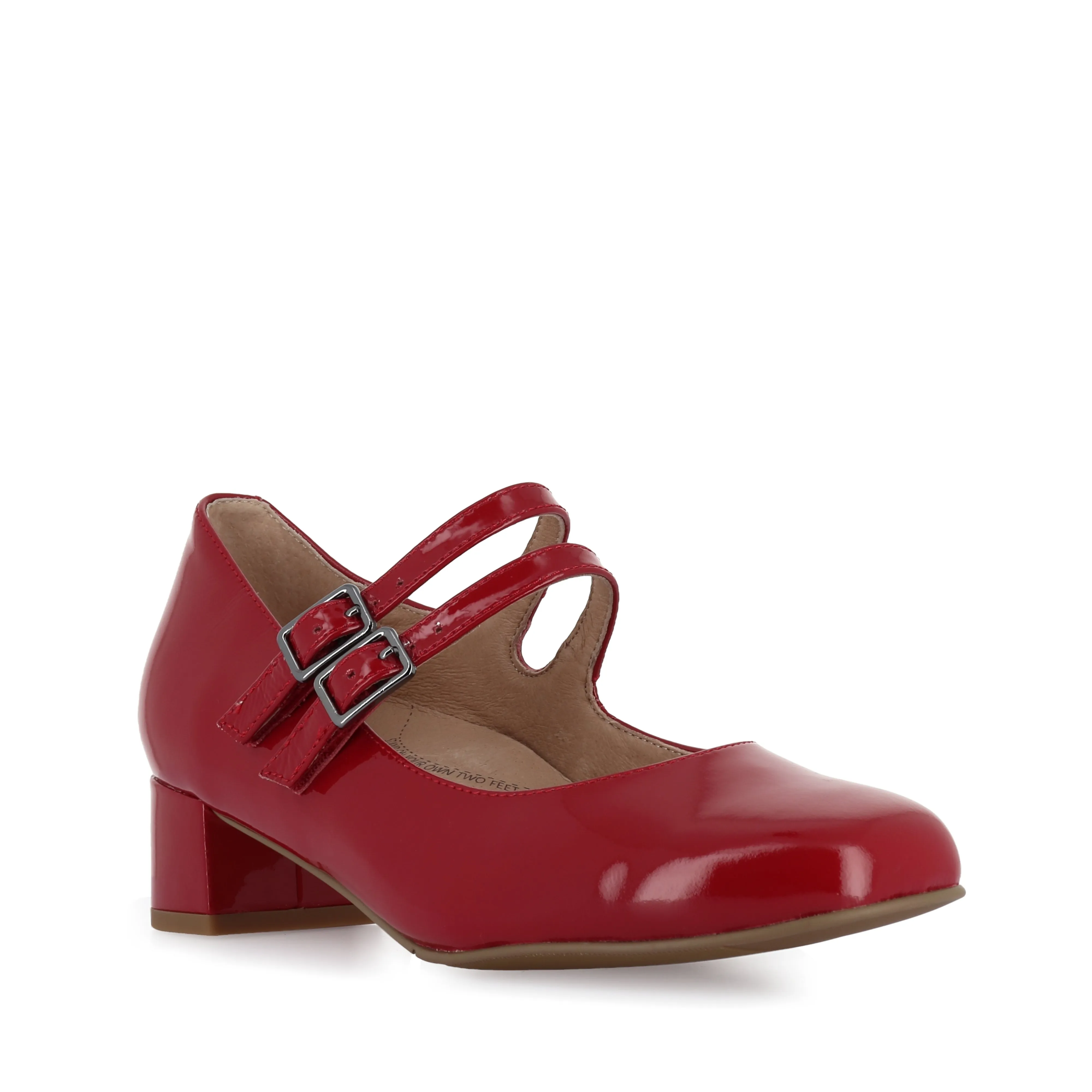 Kind Day KAROLY W - DARK RED PATENT LEATHER