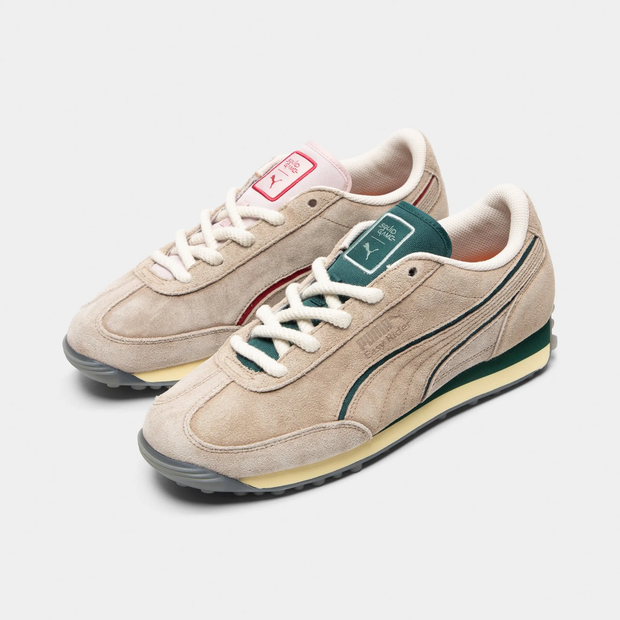 Comfortable Walk Dynamic Suspension Puma Easy Rider x Squid Games Silver / Green