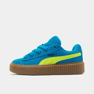 Weekend Vibes Stylish Comfort PUMA Juniors' Fenty Creeper / Blue