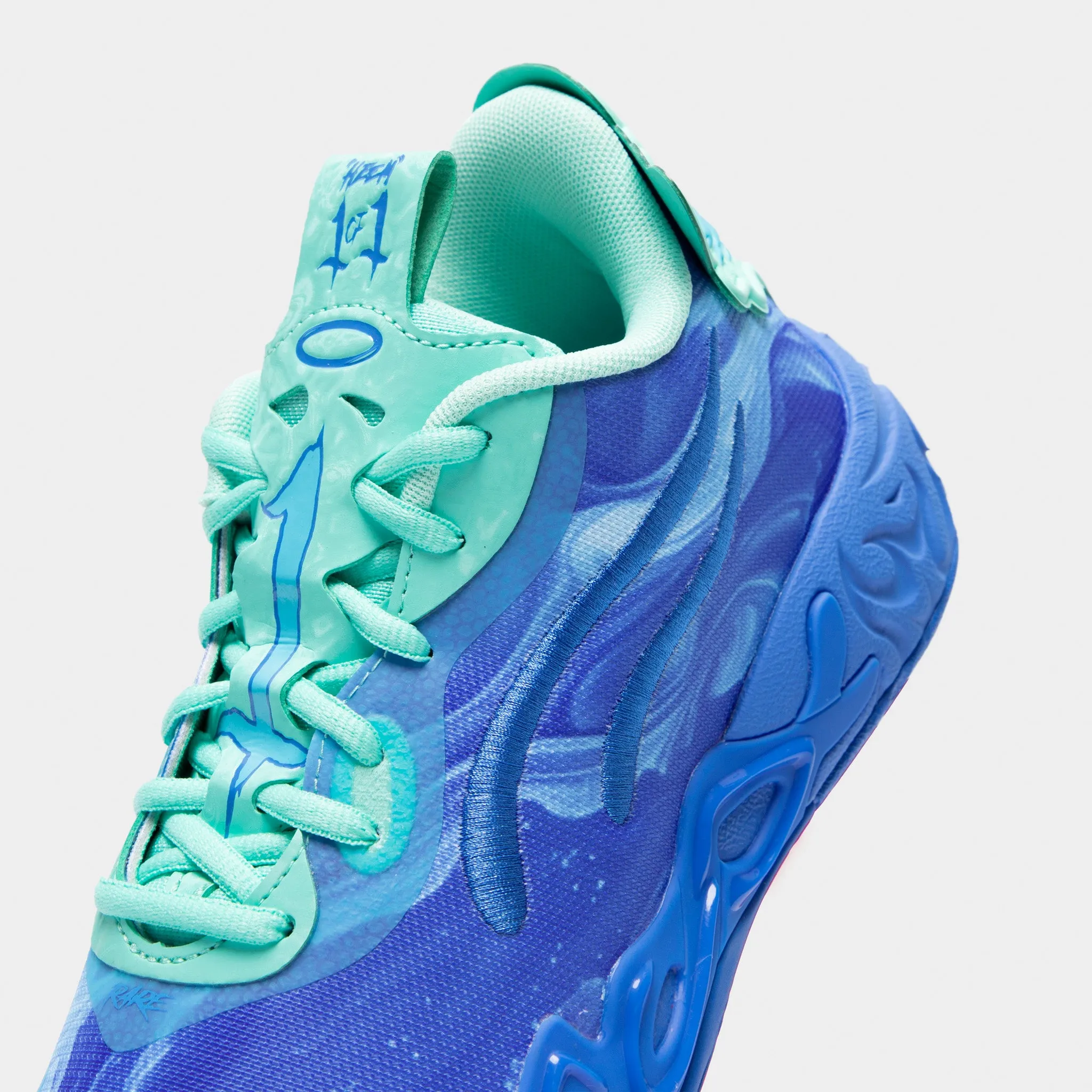 PUMA Juniors' MB.04 Ultra Blue / Blue Glimmer - New Navy Rubber Outsole