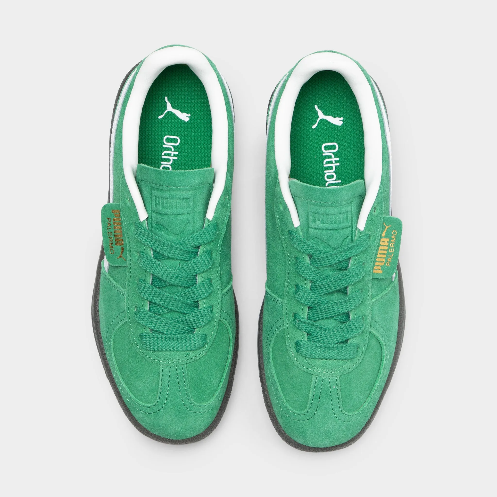 Quick Release Tongue PUMA Juniors' Palermo Archive Green / White