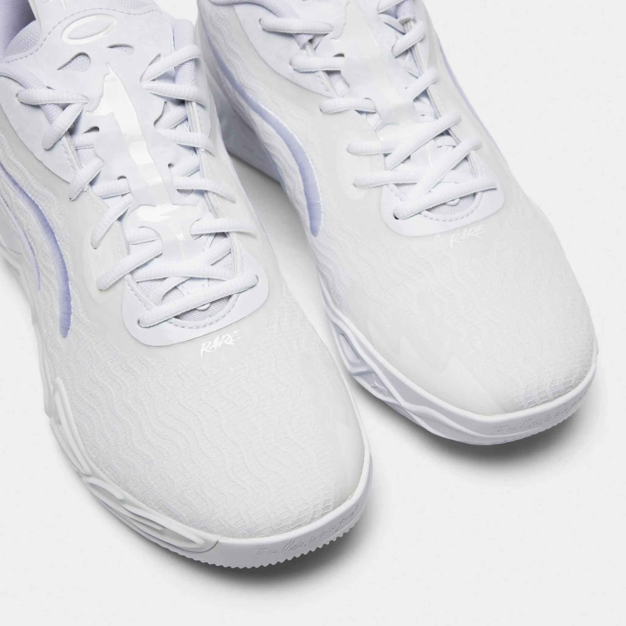 Lockdown Straps Full Length Cushion Bed PUMA Melo 4  " Lo Ice" White / Sun Struck