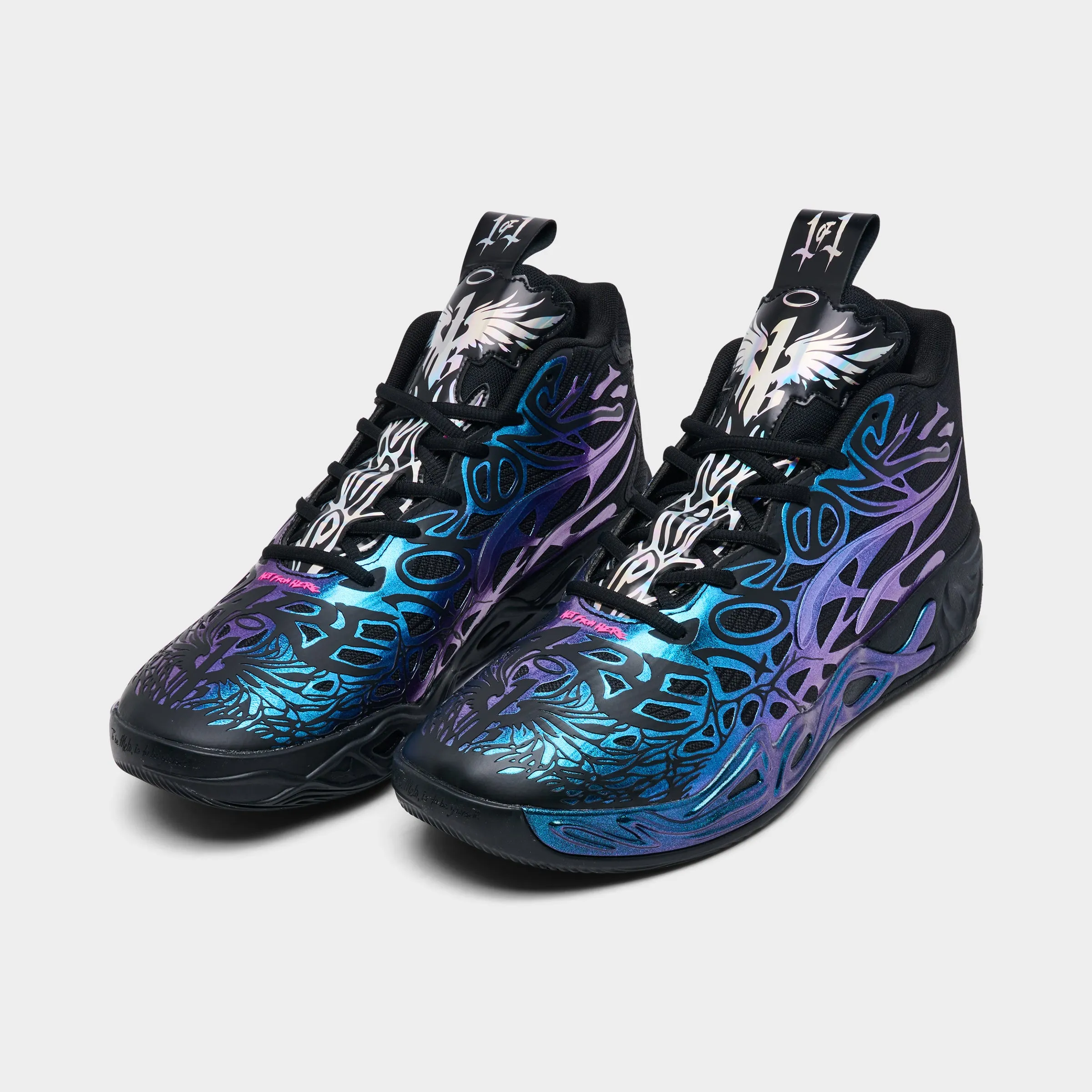 Total Support PUMA Melo 4 "Reflections" Black / Ravish