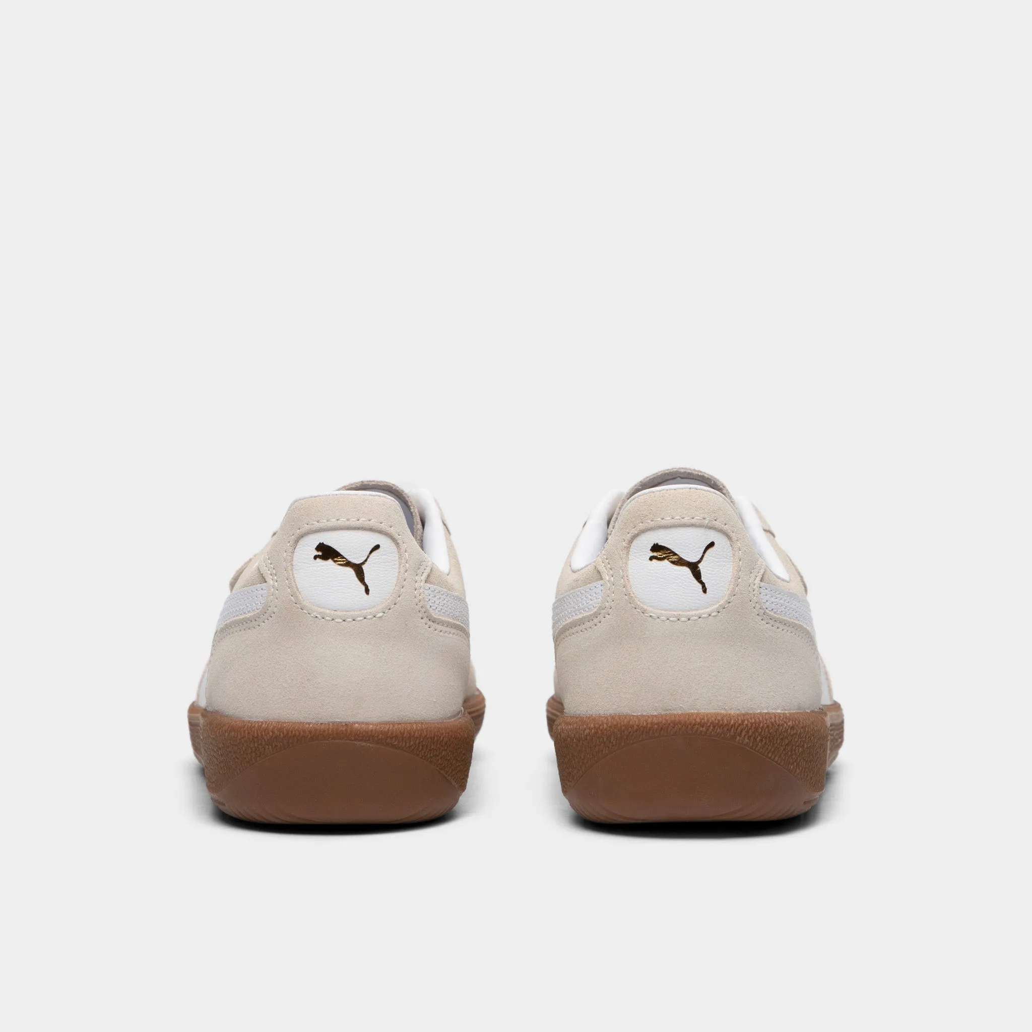 Ergonomic Frame Flexible Rubber Outsole PUMA Palermo Tan / White