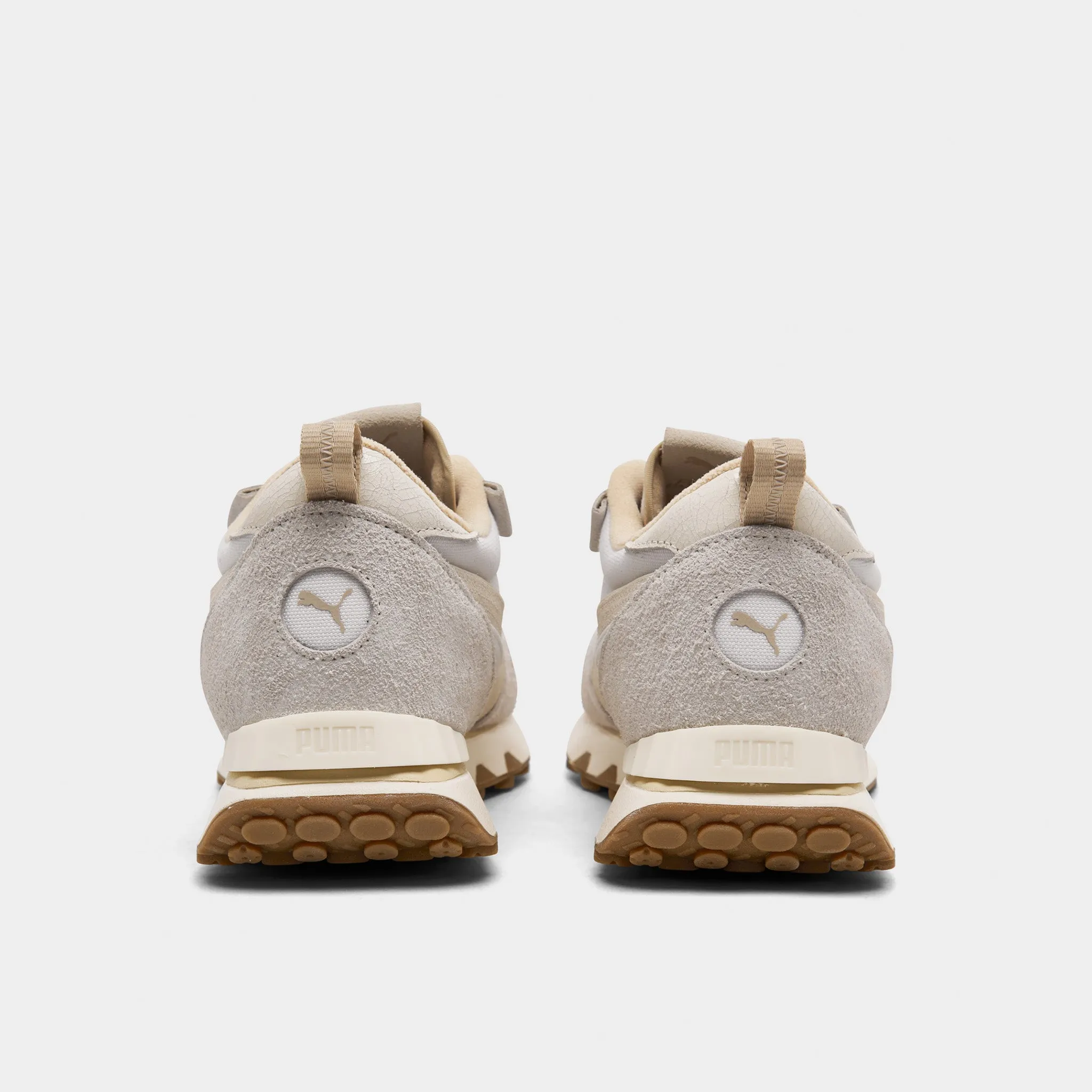 PUMA Rider FV Worn Out PUMA White / Pristine - Gum LowTop Canvas Material