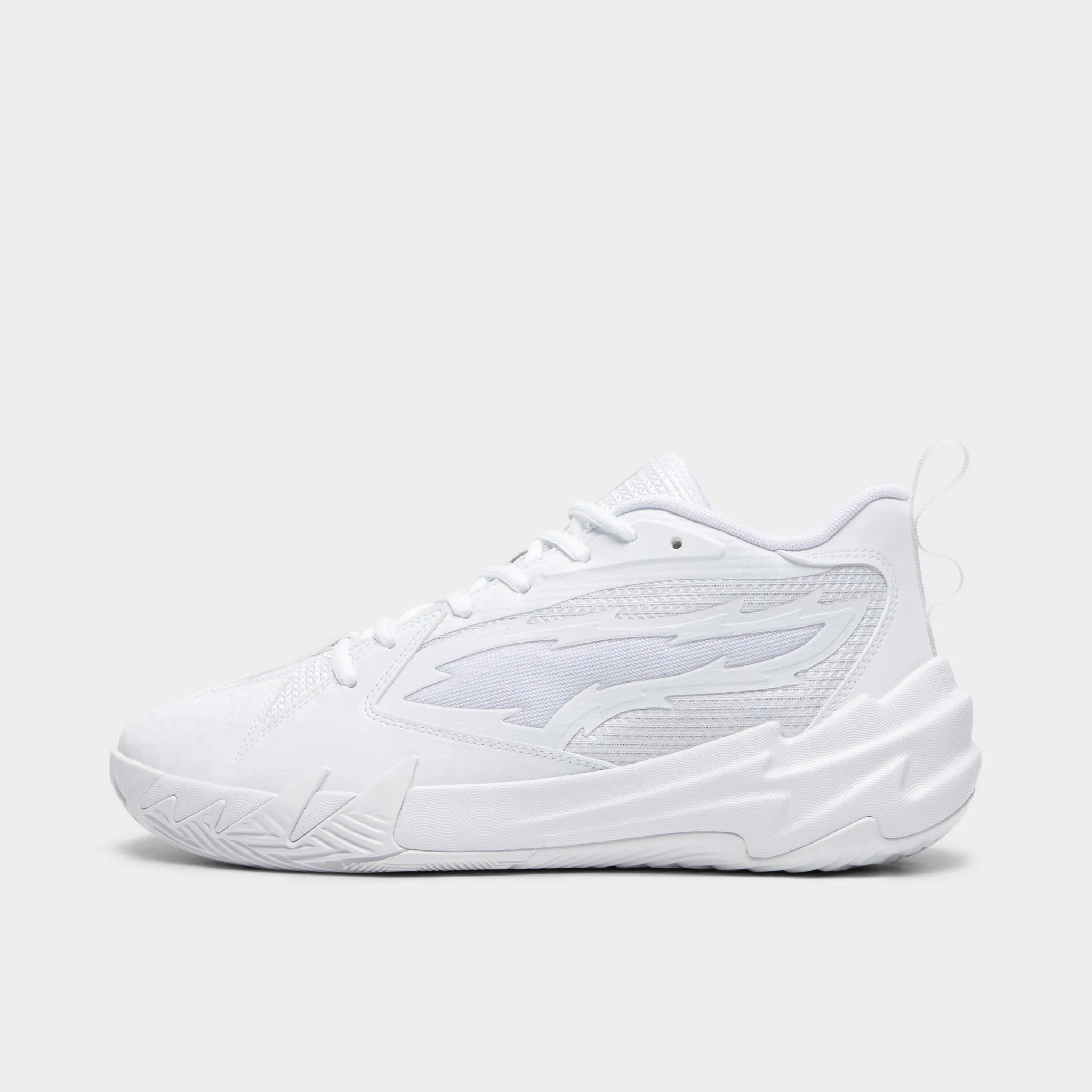 PUMA Scoot Zeros White / White Comfortable Stretch Spacious Toe Box
