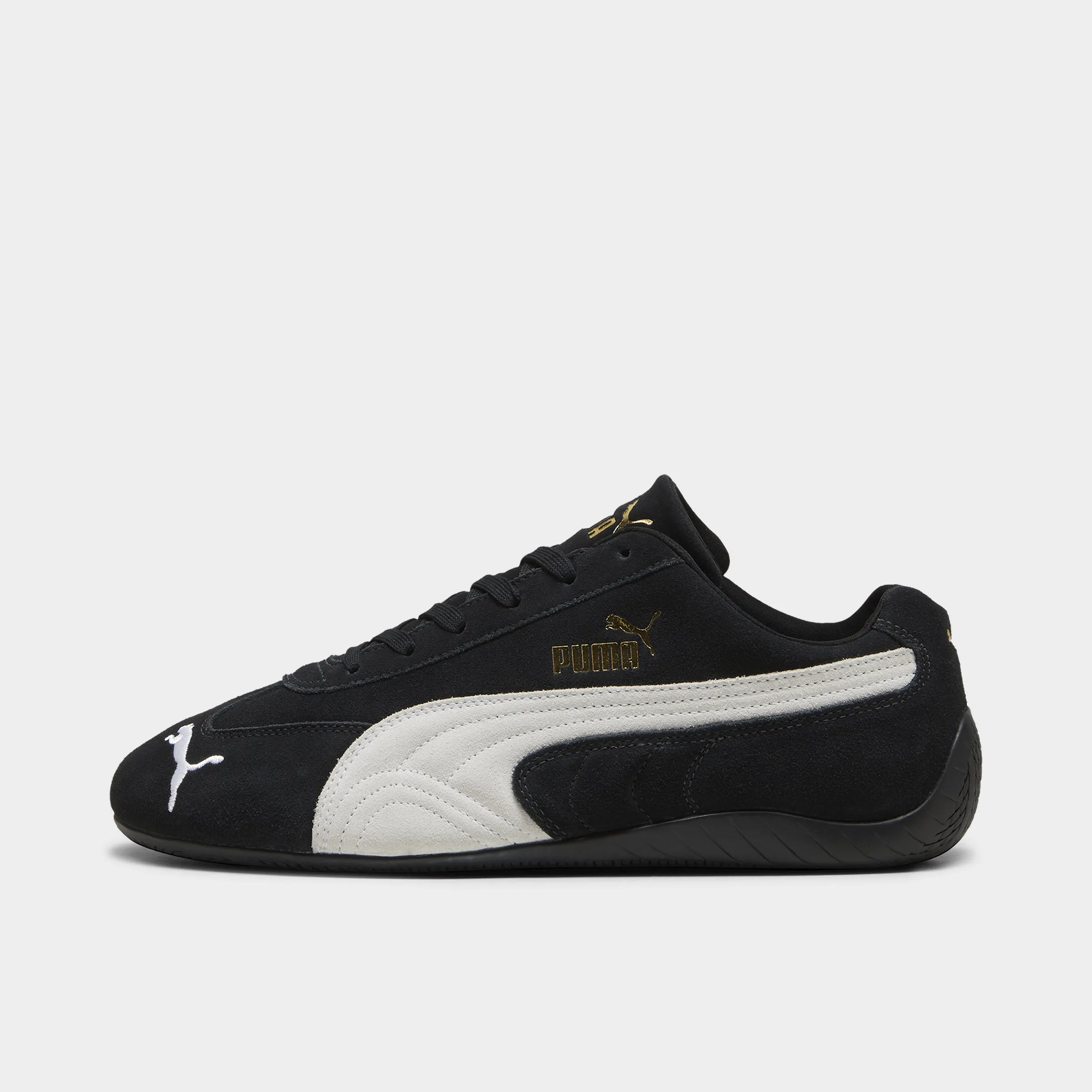 Layered Look Comfort Stretch PUMA Women's Speedcat OG Black / White