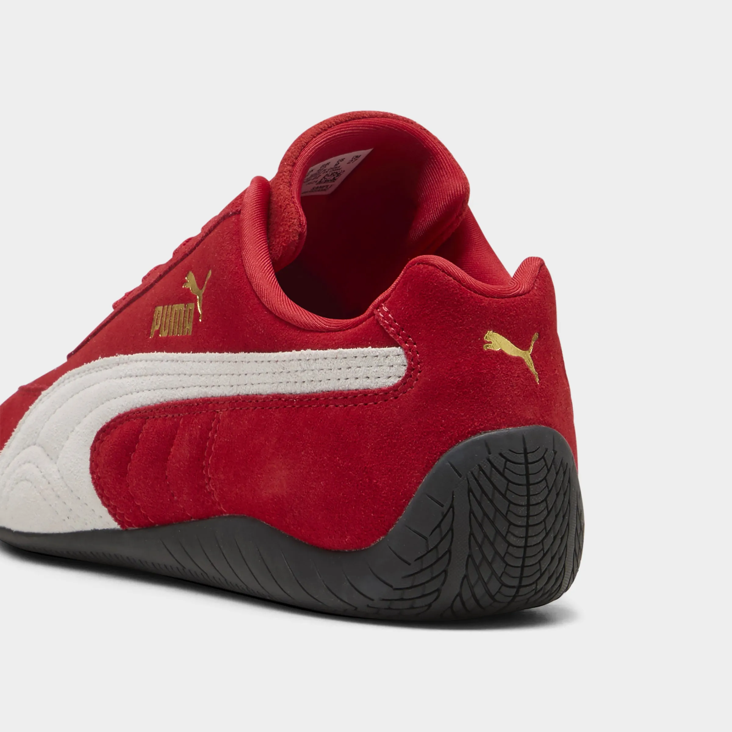 PUMA Women's Speedcat OG Red / White Weekend Look Anti Fatigue Footbeds