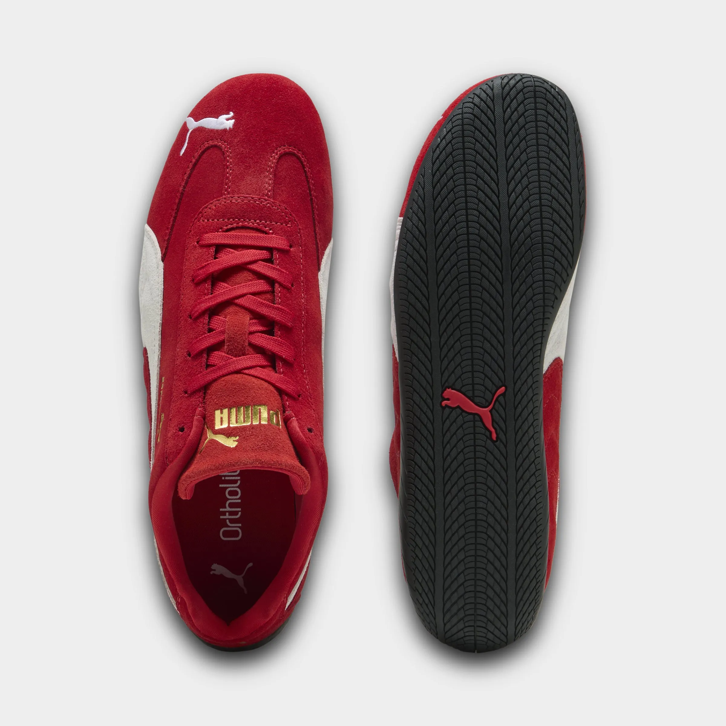 Home Comfort Lightweight Grip PUMA Women's Speedcat OG Red / White