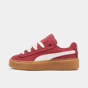 PUMA x FENTY Juniors' Creeper Phatty Corduroy Club Red / Warm White - Gum Fit Daily