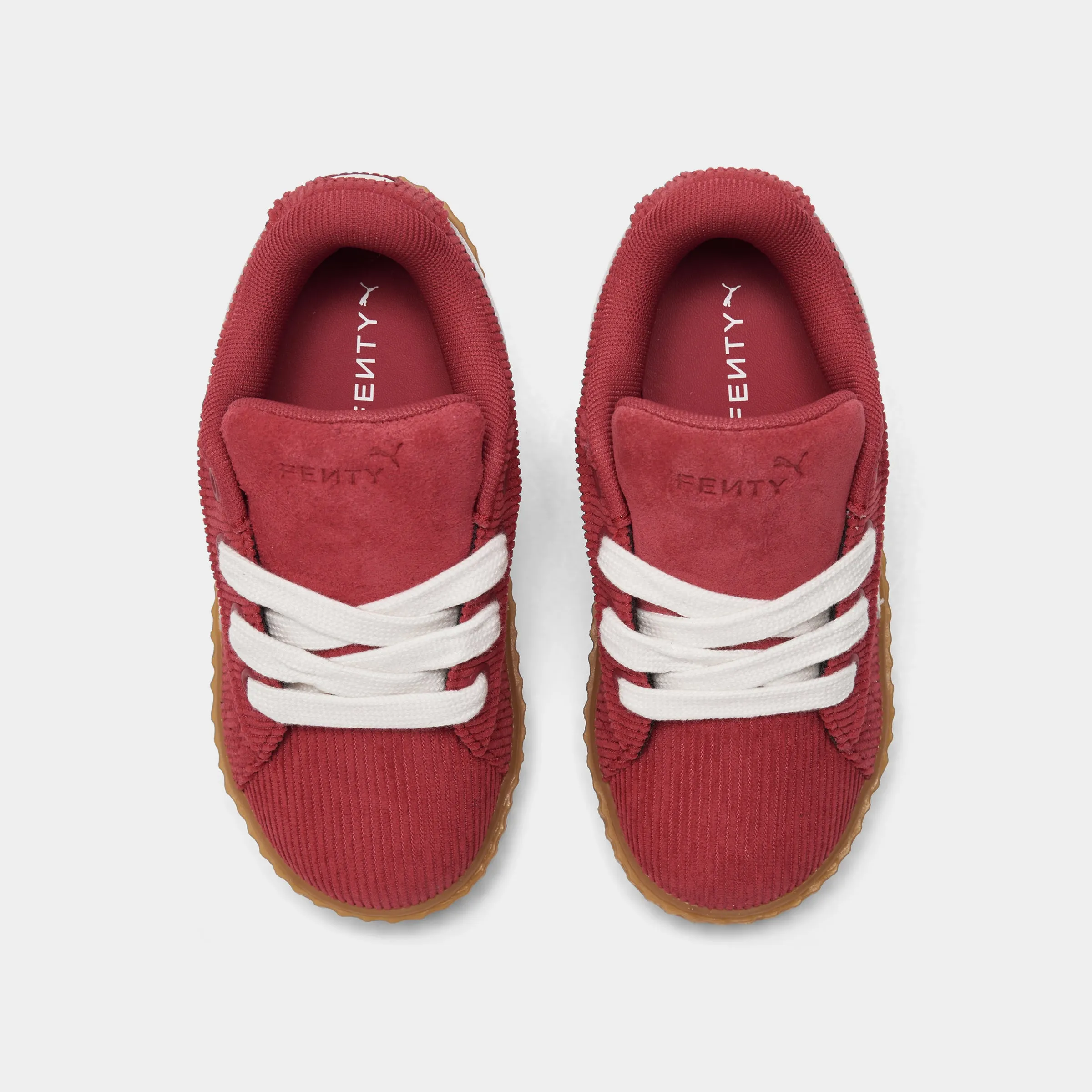 Breathable Outsole Vents PUMA x FENTY Toddlers' Creeper Phatty Corduroy / Club Red