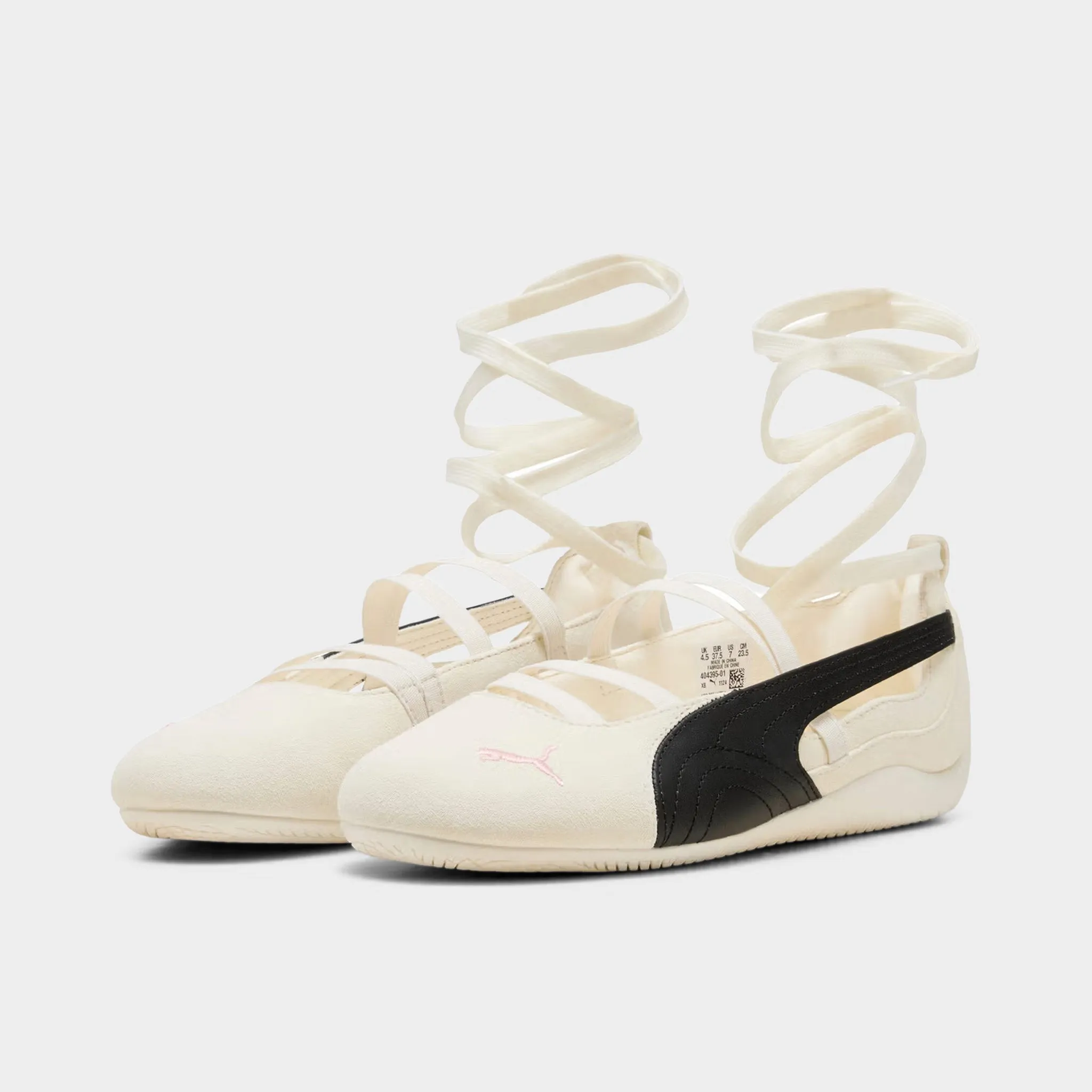 Style Puma x Ros?? Speedcat Ballet Warm White / Black - Frosty Pink