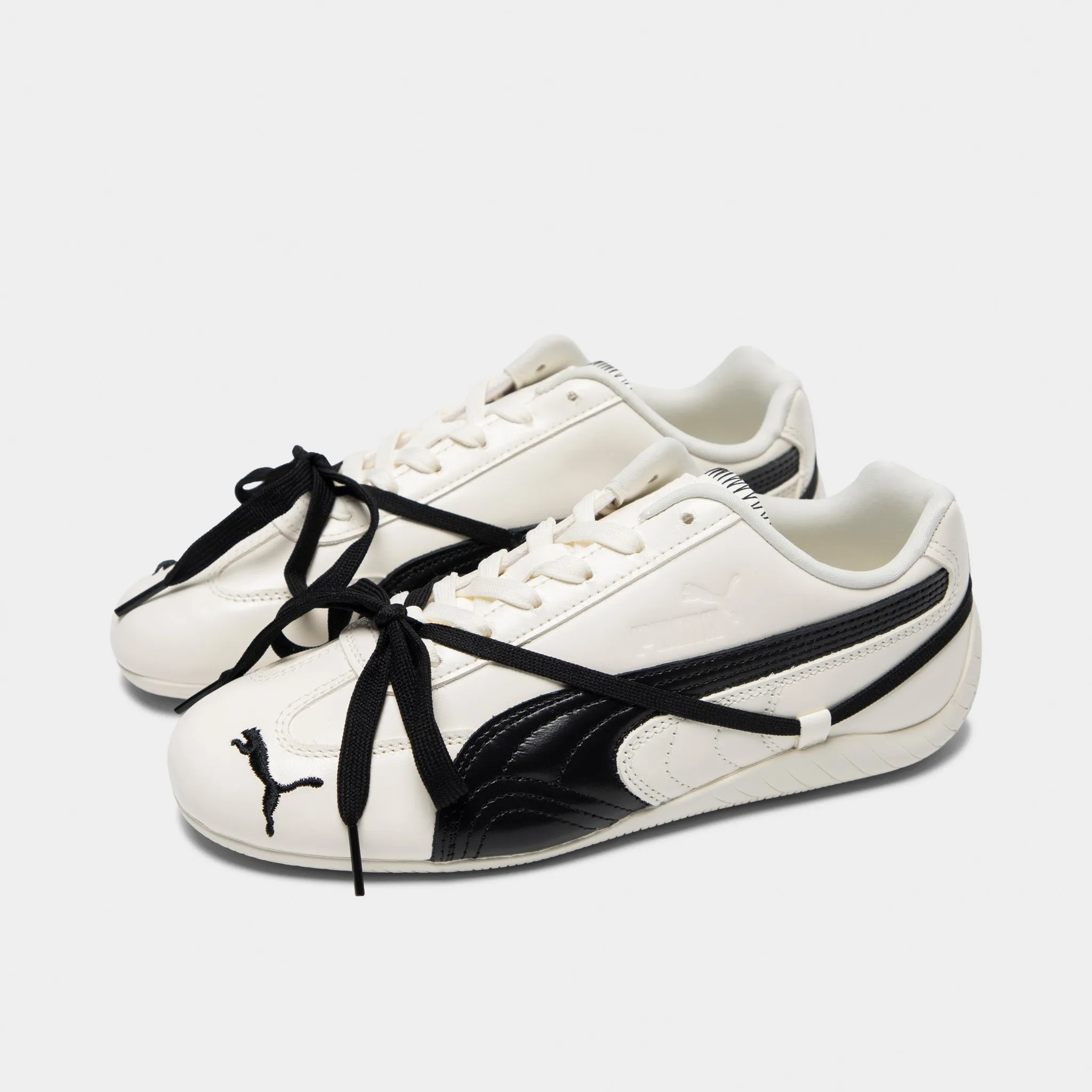 Puma x Ros?? Speedcat Leather Warm White / Black Ergo Frame Daily Look