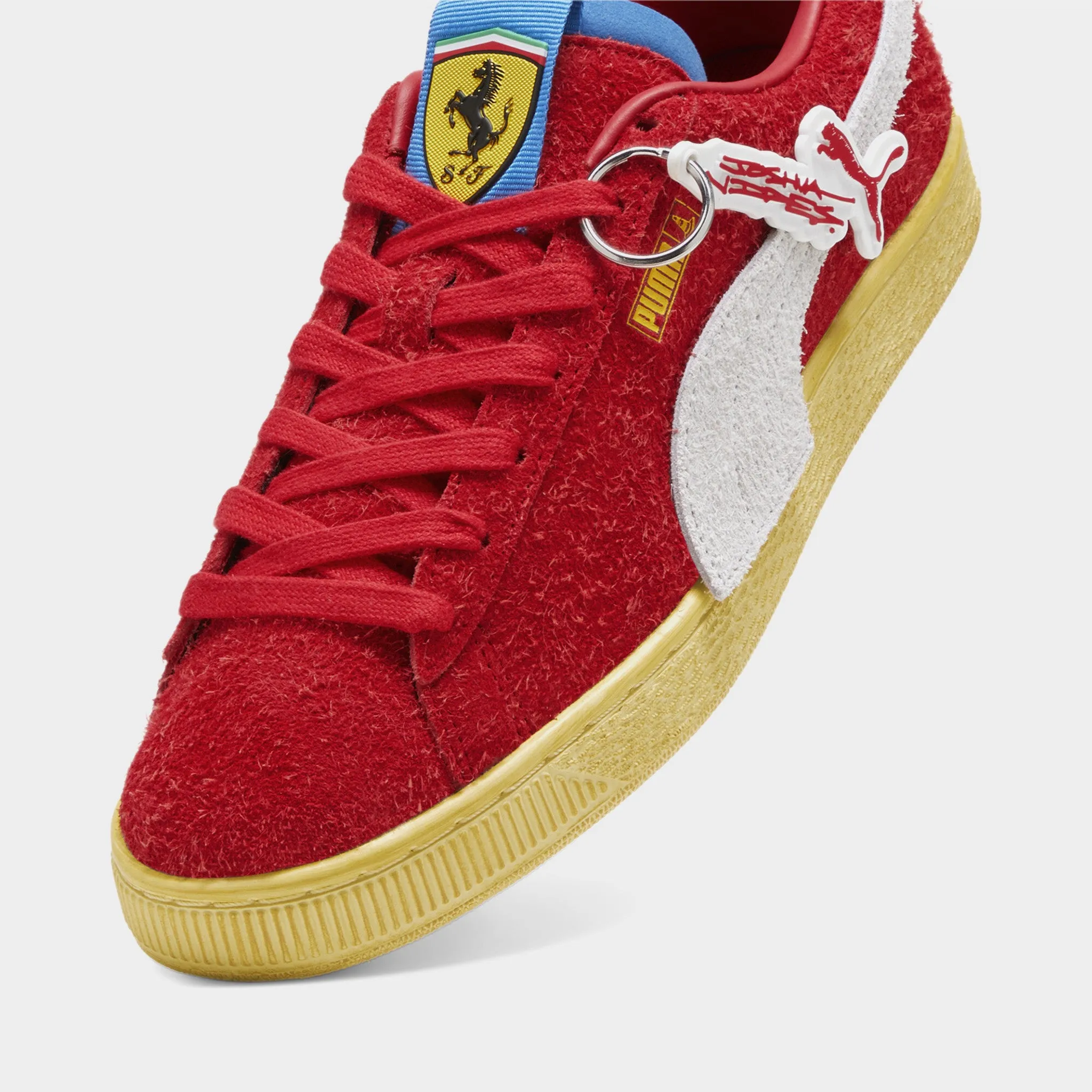 PUMA x Scuderia Ferrari x Joshua Vides Suede / Rosso Corsa Traction Optimized