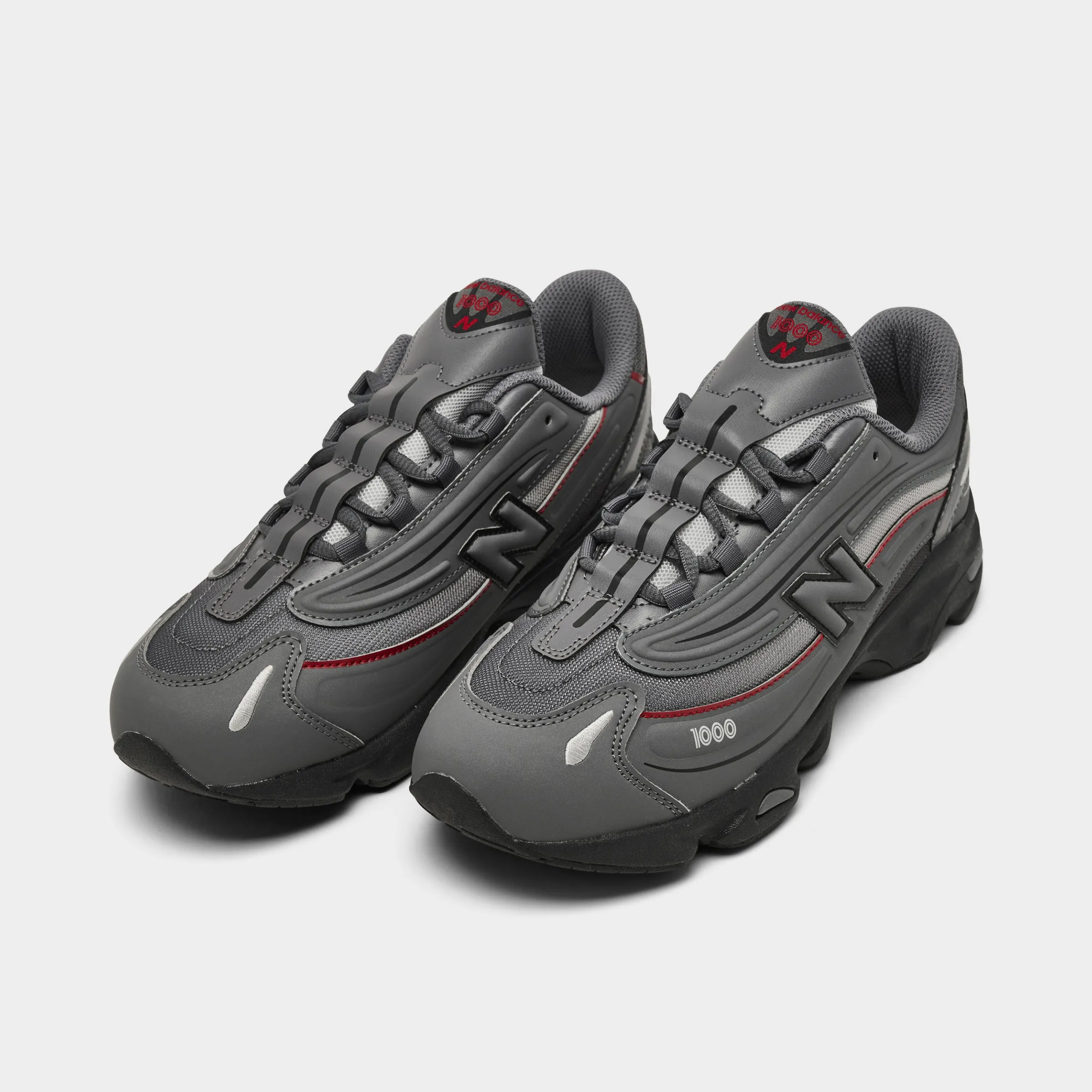 High Performance Fit Anti Torsion Plate New Balance Juniors' 1000 Castlerock / Team Red