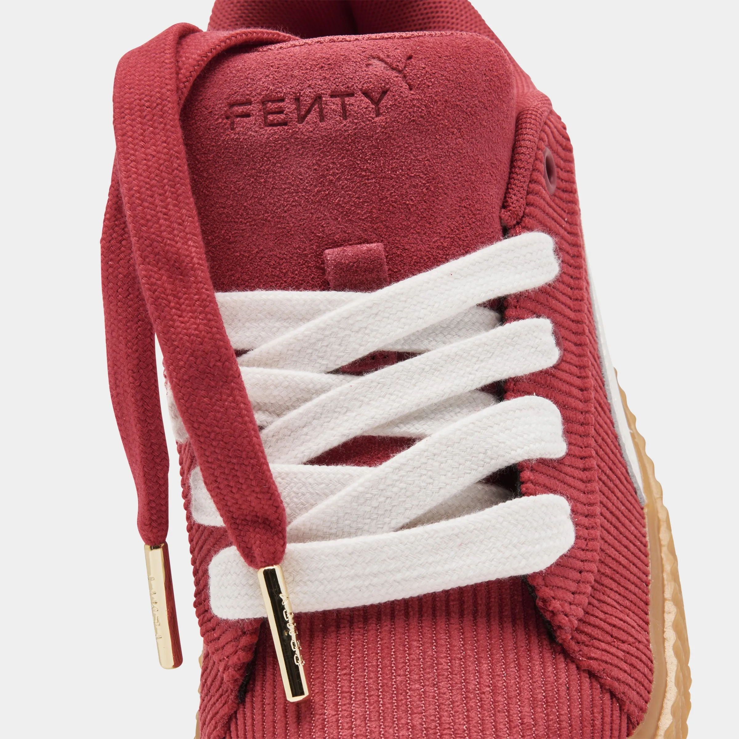 Cushion Feel PUMA x FENTY Childrens' Creeper Phatty Corduroy Club Red / Warm White - Gum