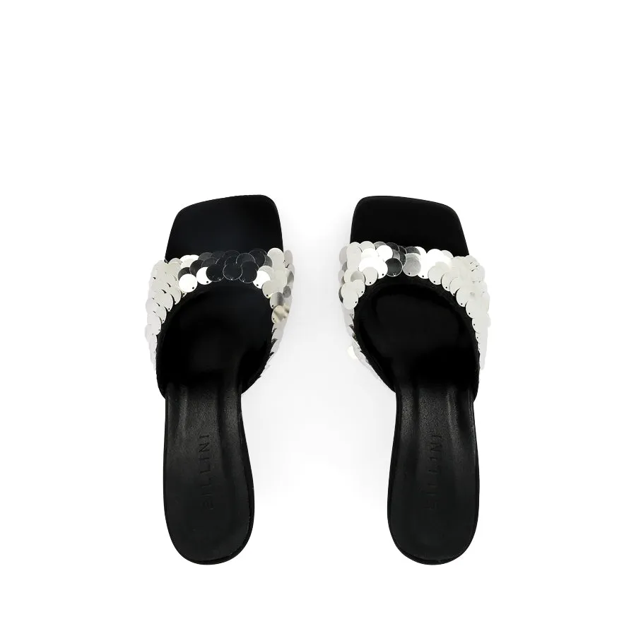 Garden Bed QIRIN - BLACK SATIN-SEQUIN