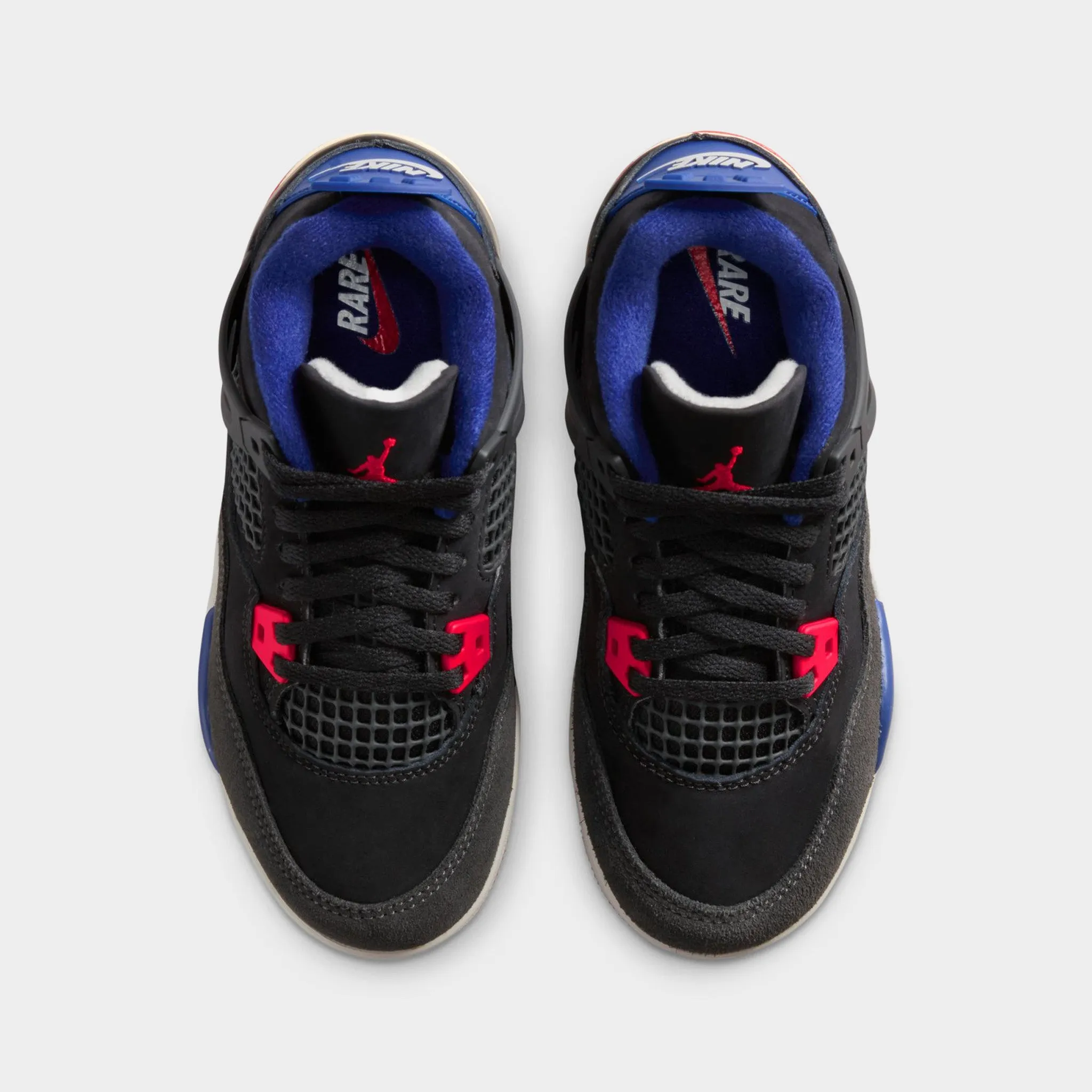 Hollow Core Midsole Structure Jordan 4 Retro PS Black / Fire Red - Deep Royal Blue