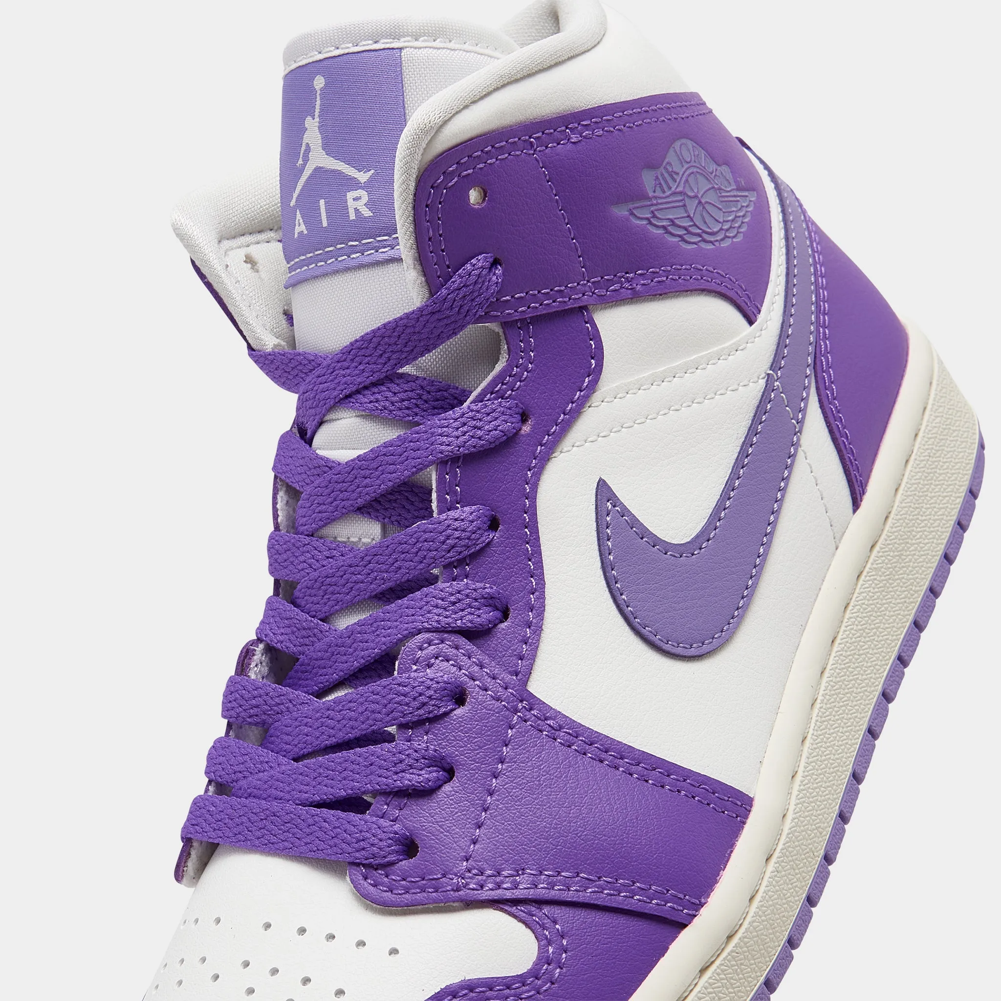 Molded Insole Jordan Women's 1 Mid Action Grape /  Sail - Sky J Light Purple