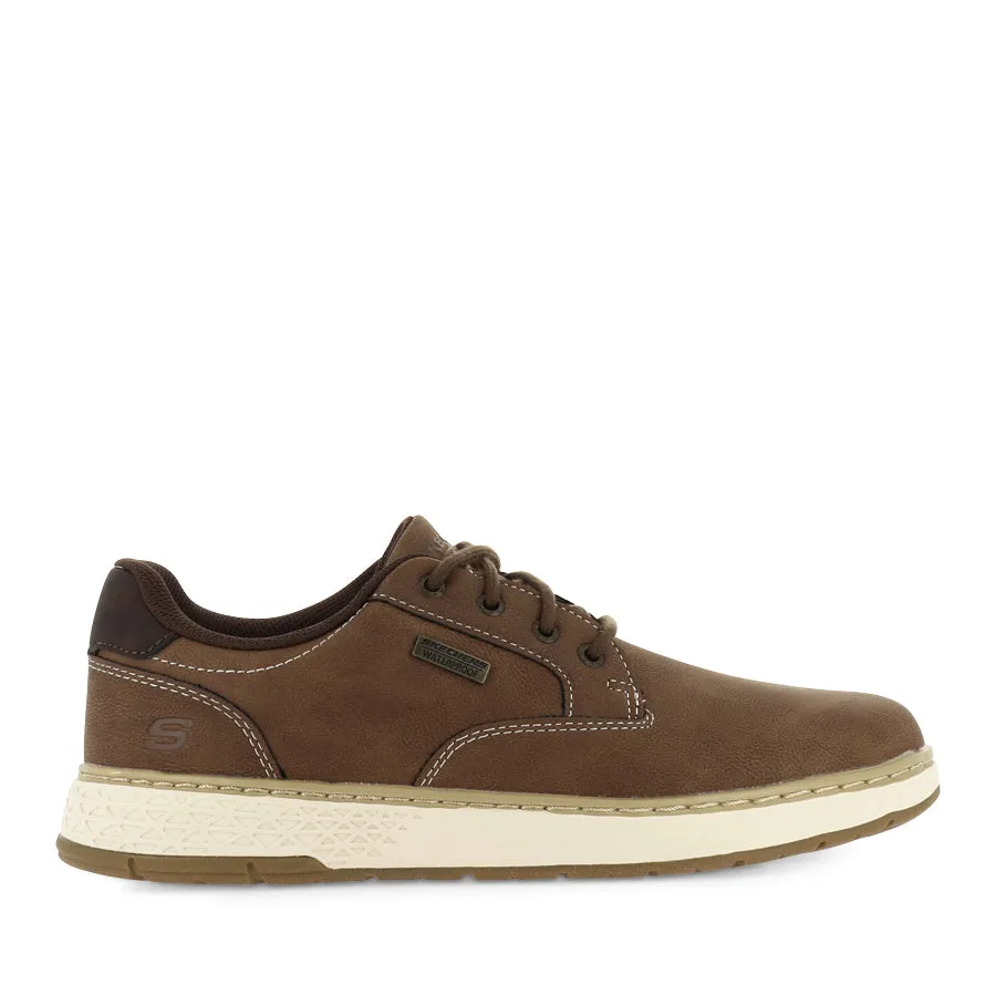 Structured chic Dynamic Traction Pattern GARLAN-PRYOR - BROWN LEATHER