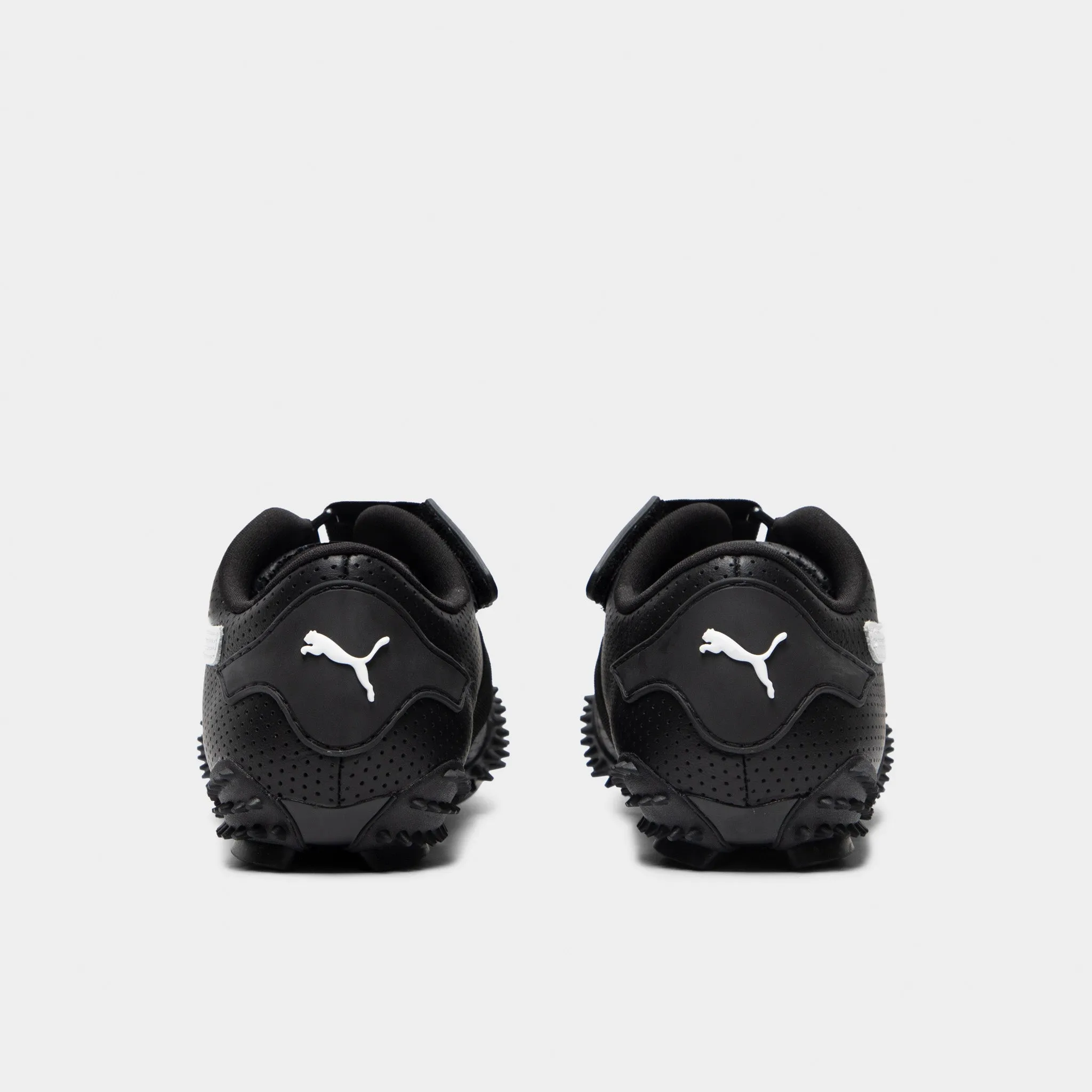 PUMA Women's Mostro Perf Black / White Breathable Footbed