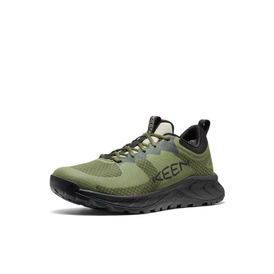 Men's Versacore Waterproof Shoe  |  Bronze Green/Black Dynamic silhouette buckle