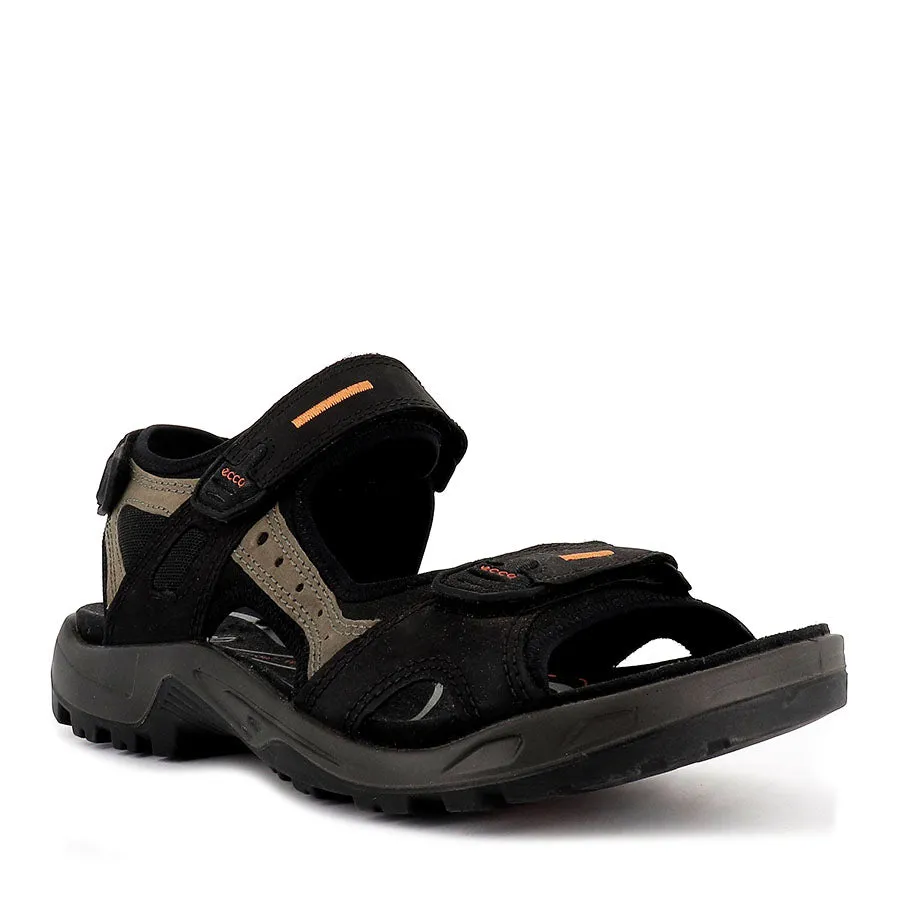 Closed back Animal Print OFFROAD 69564 - BLACK/MOLE NUBUCK