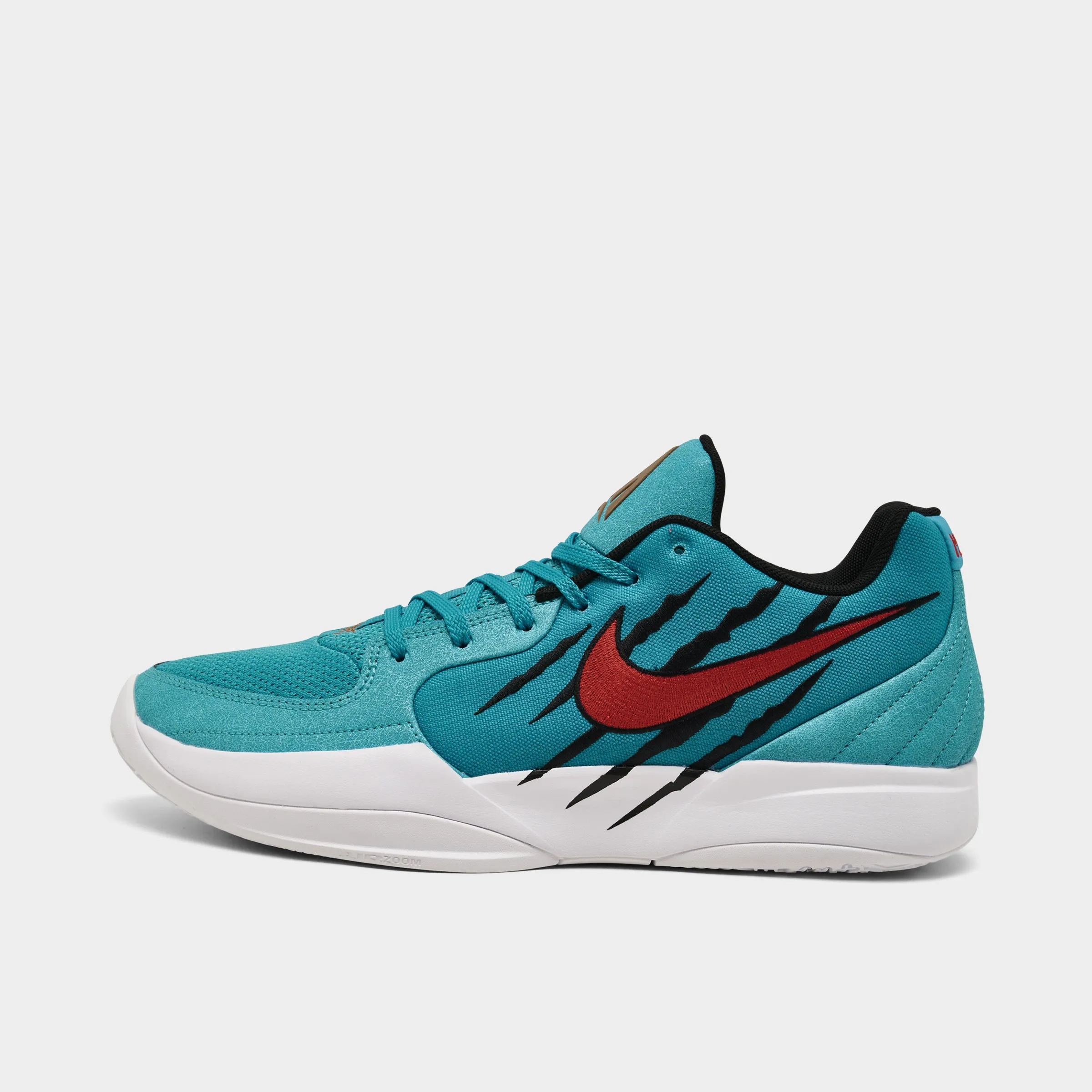 Rocker sole geometry Nike Ja 2 Rapid Teal / University Red - Black
