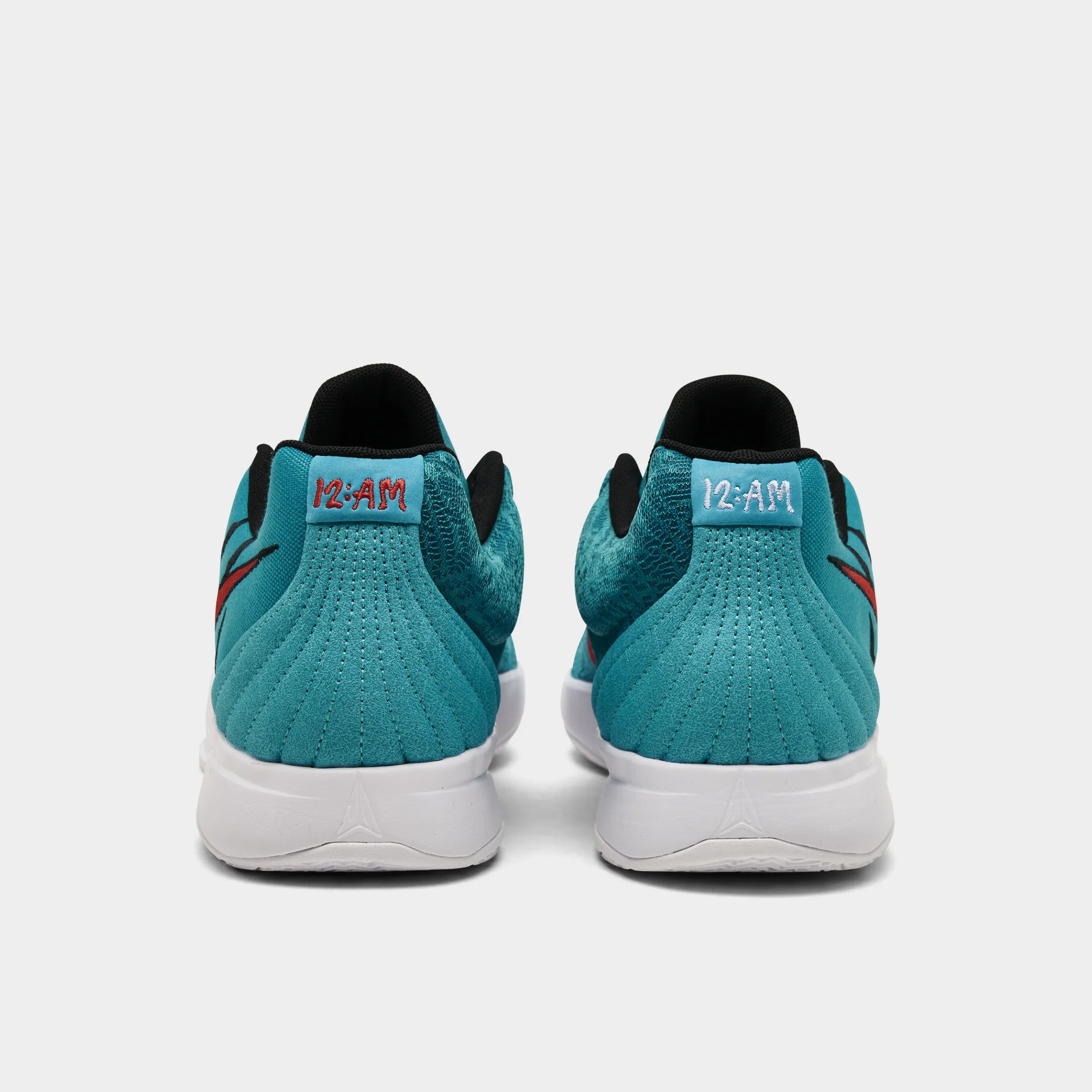 Compression Resistant Midsole Tread Lock Technology Nike Ja 2 Rapid Teal / University Red - Black