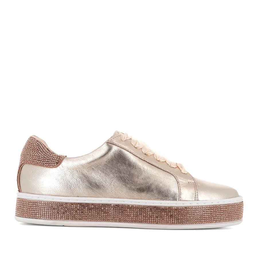 PLUMA - CHAMPAGNE LEATHER Light   Reflective