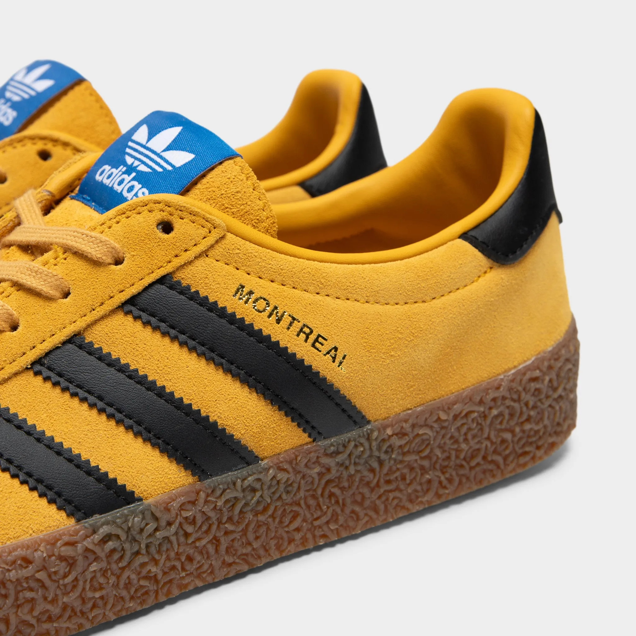 Warm Lining HyperDurable Outsole Compound Adidas Montreal RM Yellow / Black - Gum