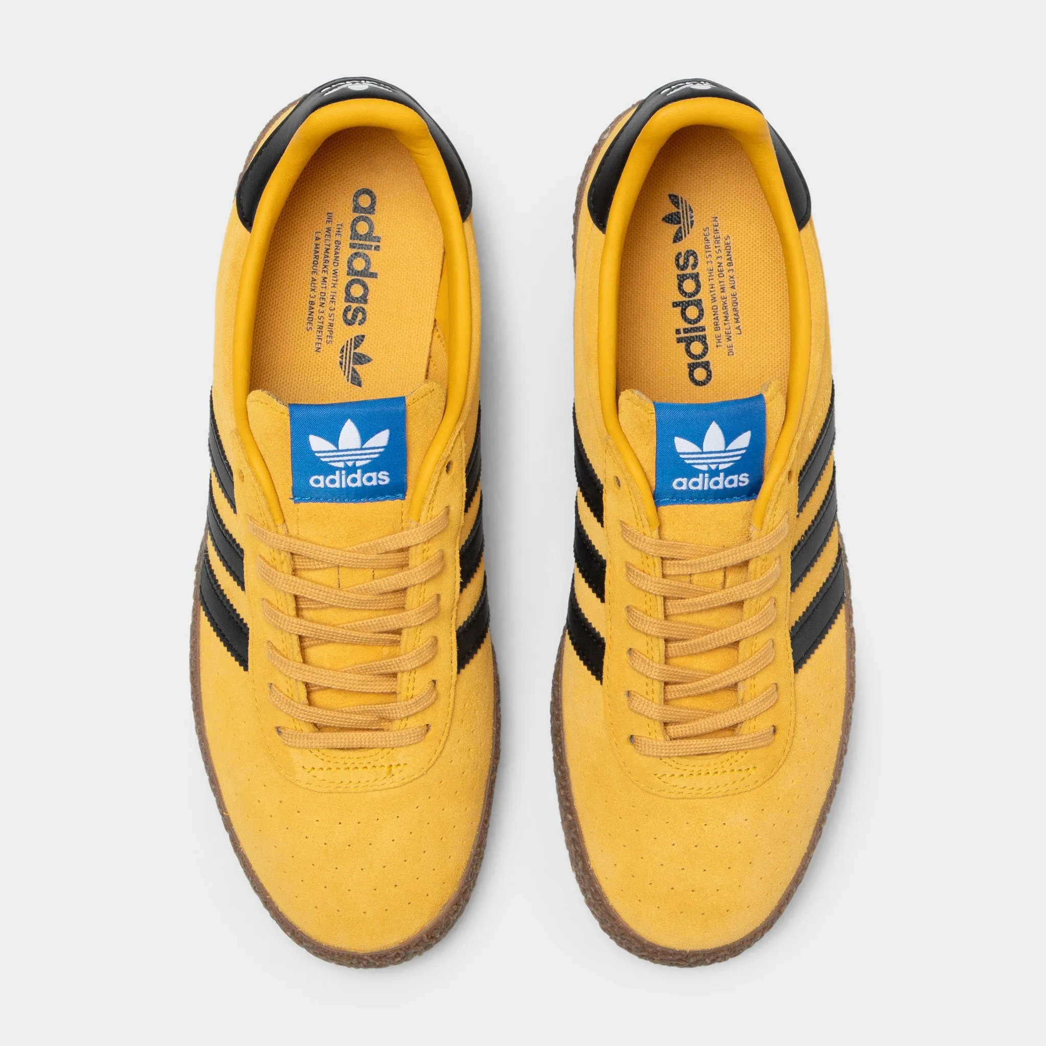 Slip   On Style Trend-setting Adidas Montreal RM Yellow / Black - Gum
