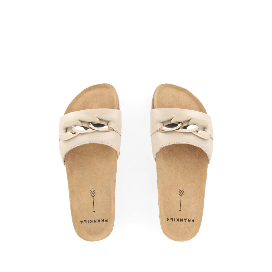 Memory Foam QUINN III - ECRU LEATHER