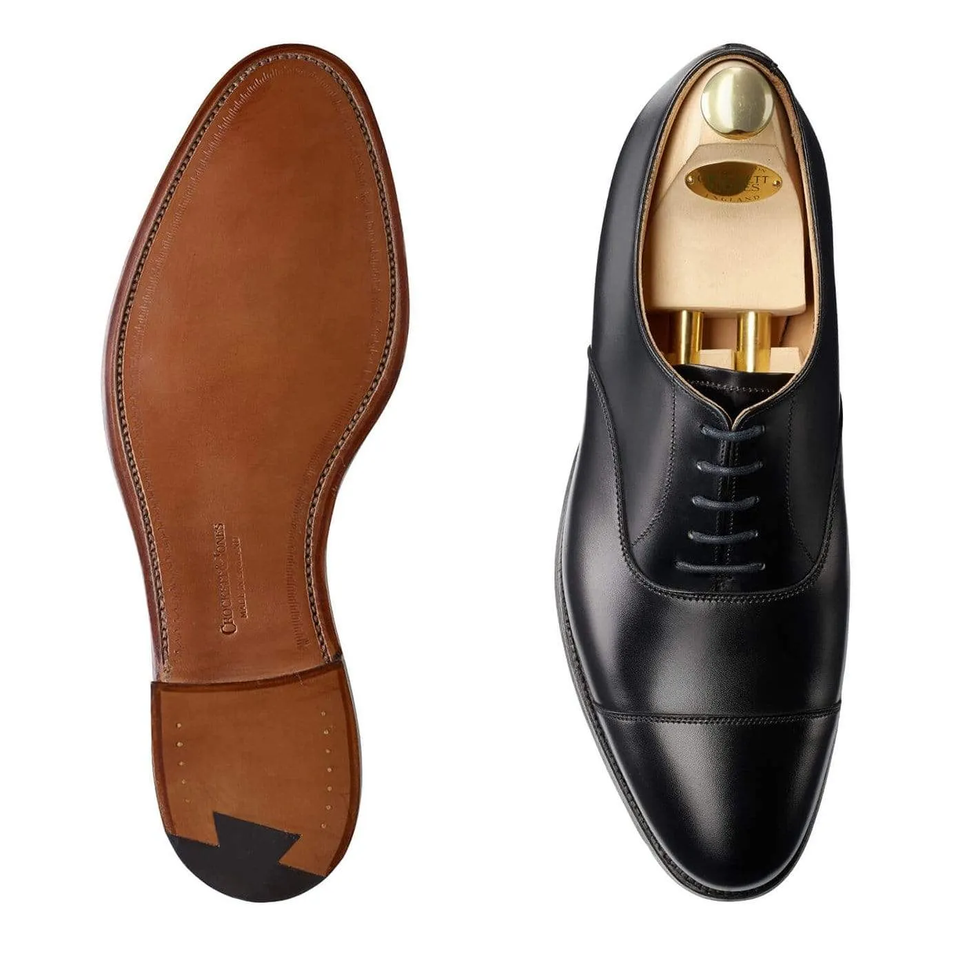 Smooth Fit Comfort sole Radstock Black Calf (G Fitting)