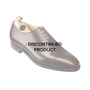 Radstock Dark Brown Burnished Calf Sharp Finish Chic Office Look