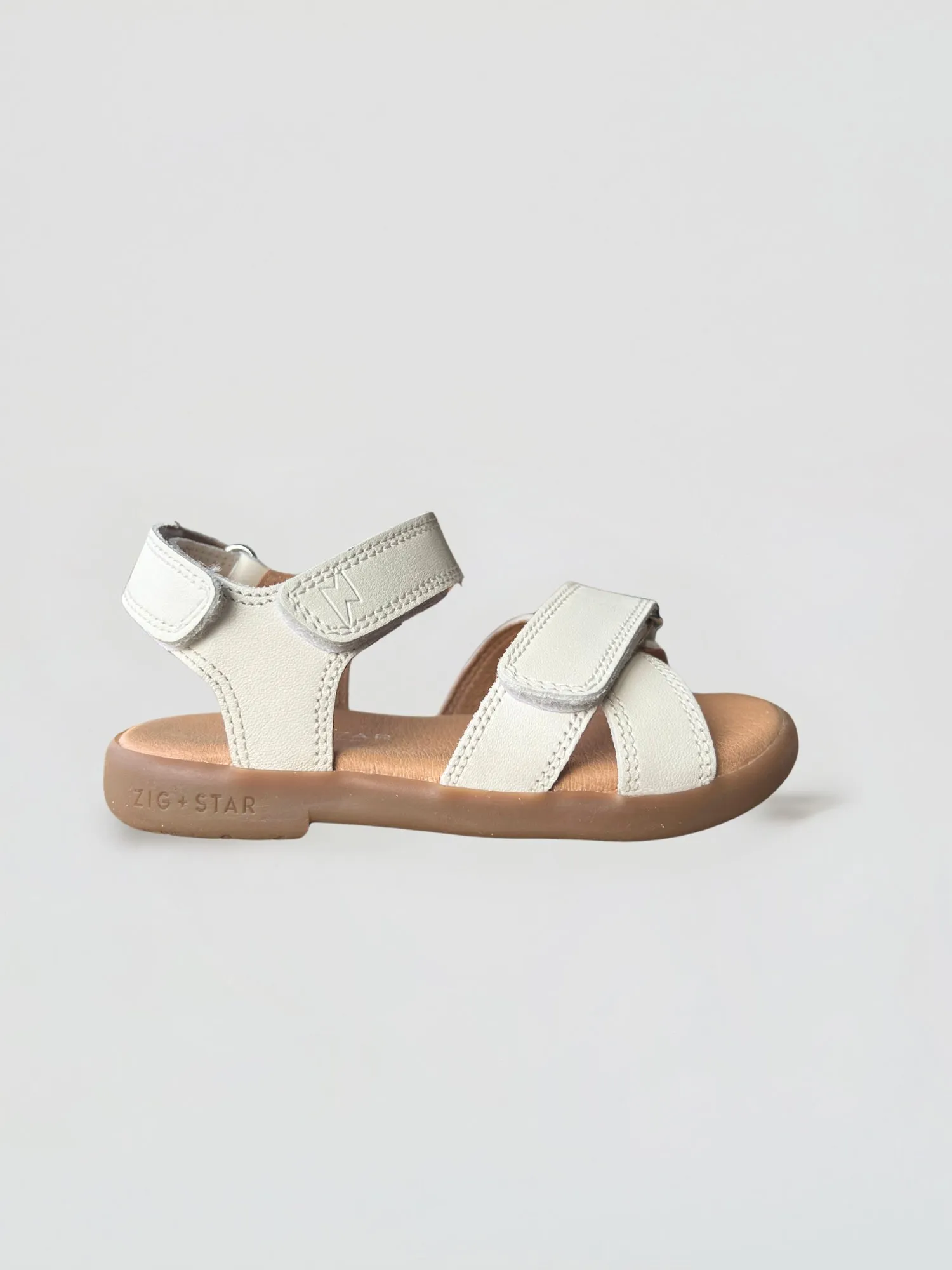 Sporty Comfort Perfect Fit Rae Infant Cross-Strap Sandal Off White