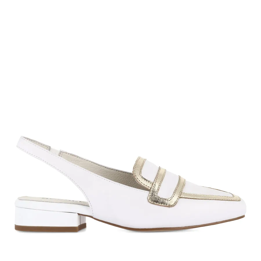RAGUS - WHITE/GOLD LEATHER Nordic Line