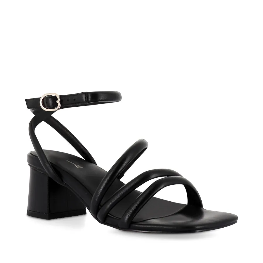 Easy Walk Footwear Wide Sole RAMSAY - BLACK LEATHER