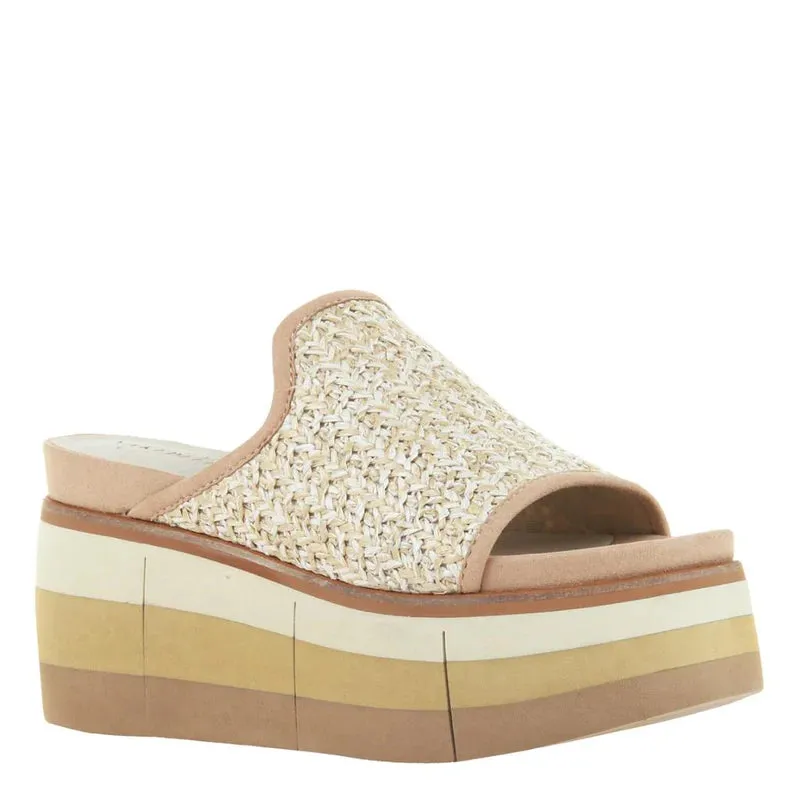 NAKED FEET FLOCCI - BEIGE Secure