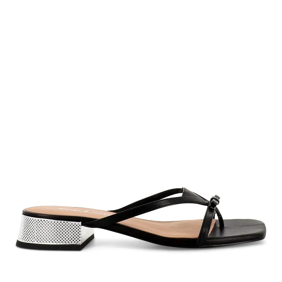 Comfortable Travel Footwear Trendy Design RAVI - BLACK LEATHER
