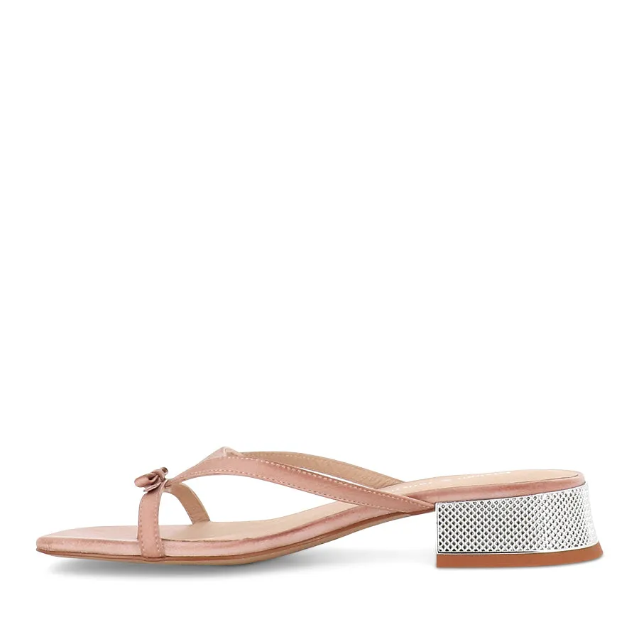 Firm Step No Stress RAVI - WARM ROSE LEATHER