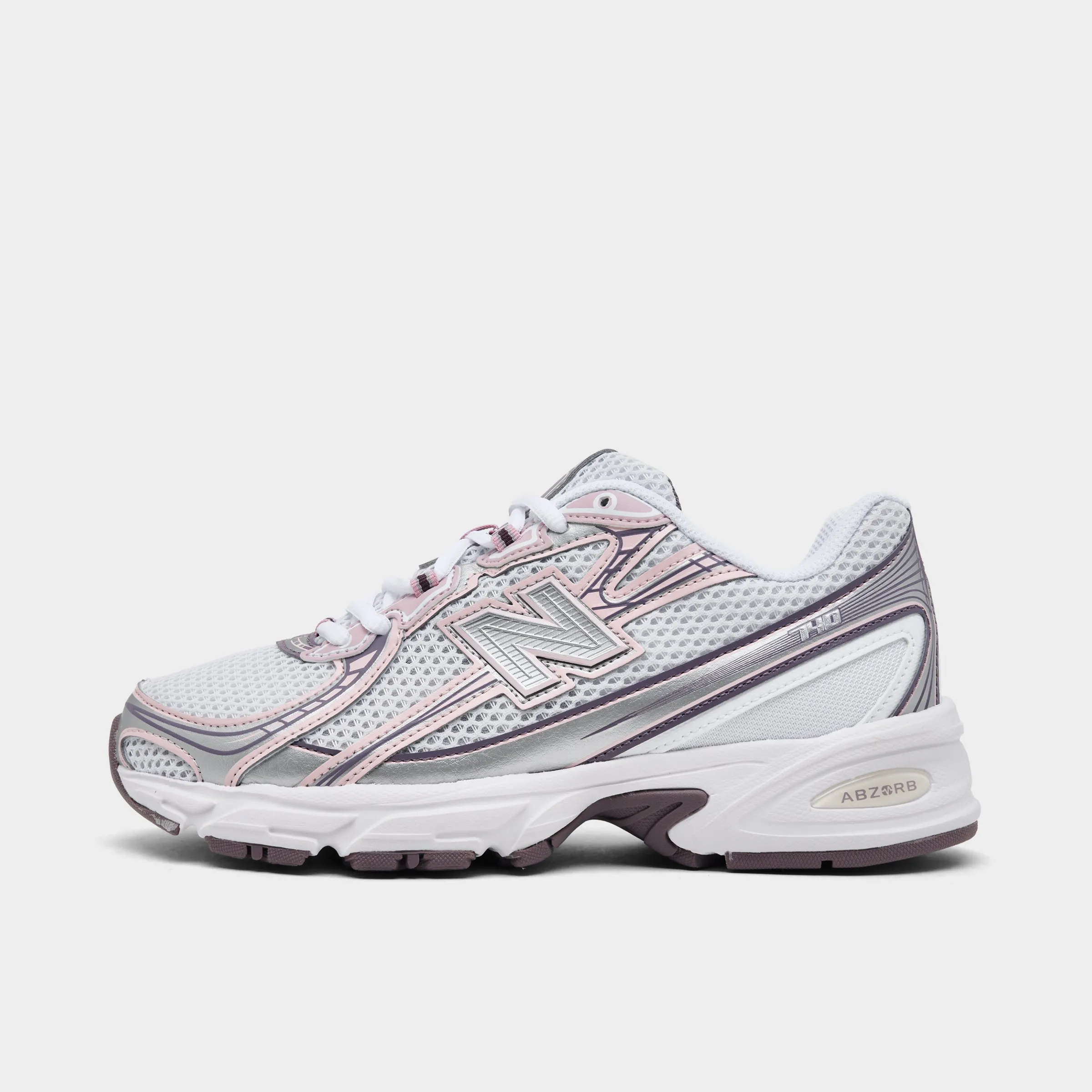 Breathable frame Eco Friendly Dye Process New Balance 740 Ice Wine / White