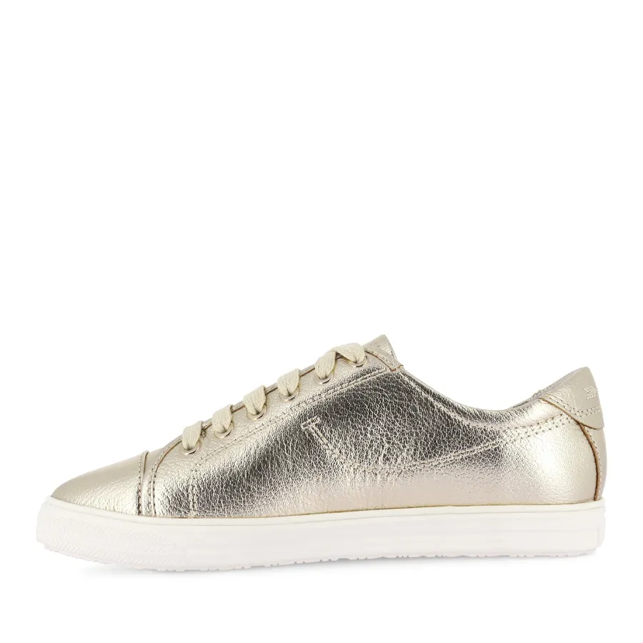 Everyday Touch Lace Up Design NAT III - GOLD TUMBLED LEATHER