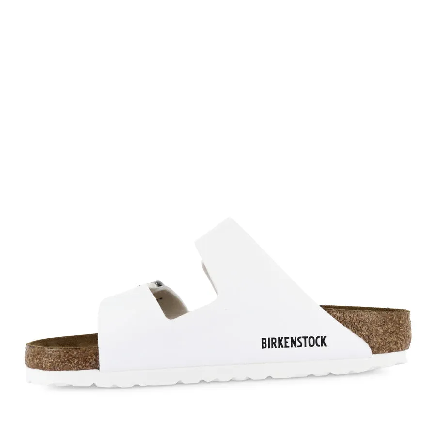 ARIZONA BIRKO-FLOR - WHITE Superior Comfort TractionOutsole