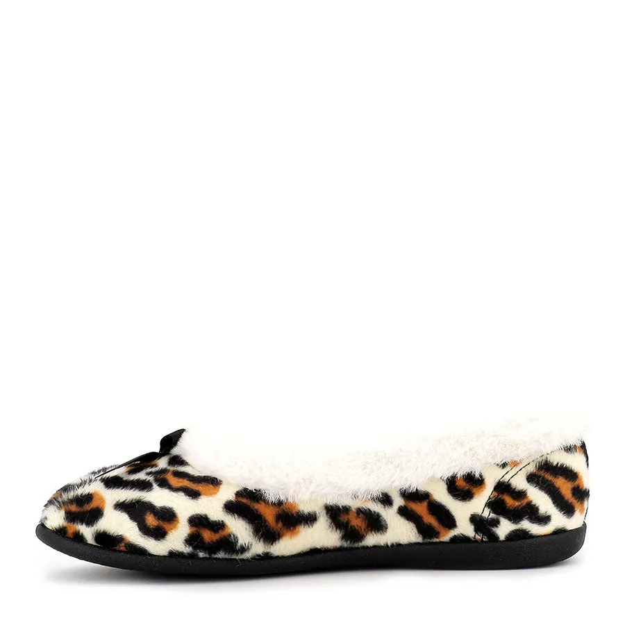 Durable Rubber Relaxed Slip ELMO - LEOPARD