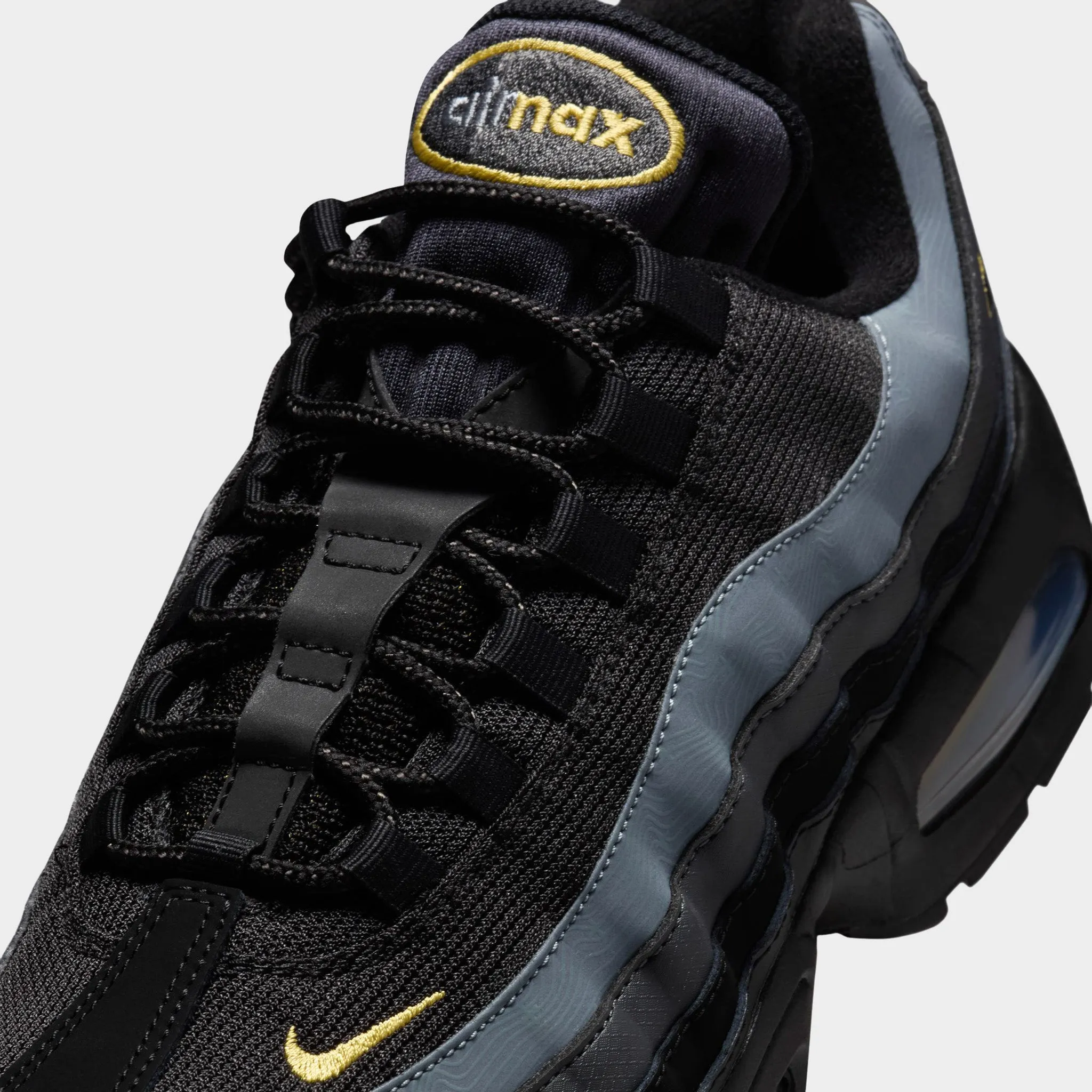 Molded Foam Bouncy midsole Nike Air Max 95 OG Black / Buff Gold - Anthracite