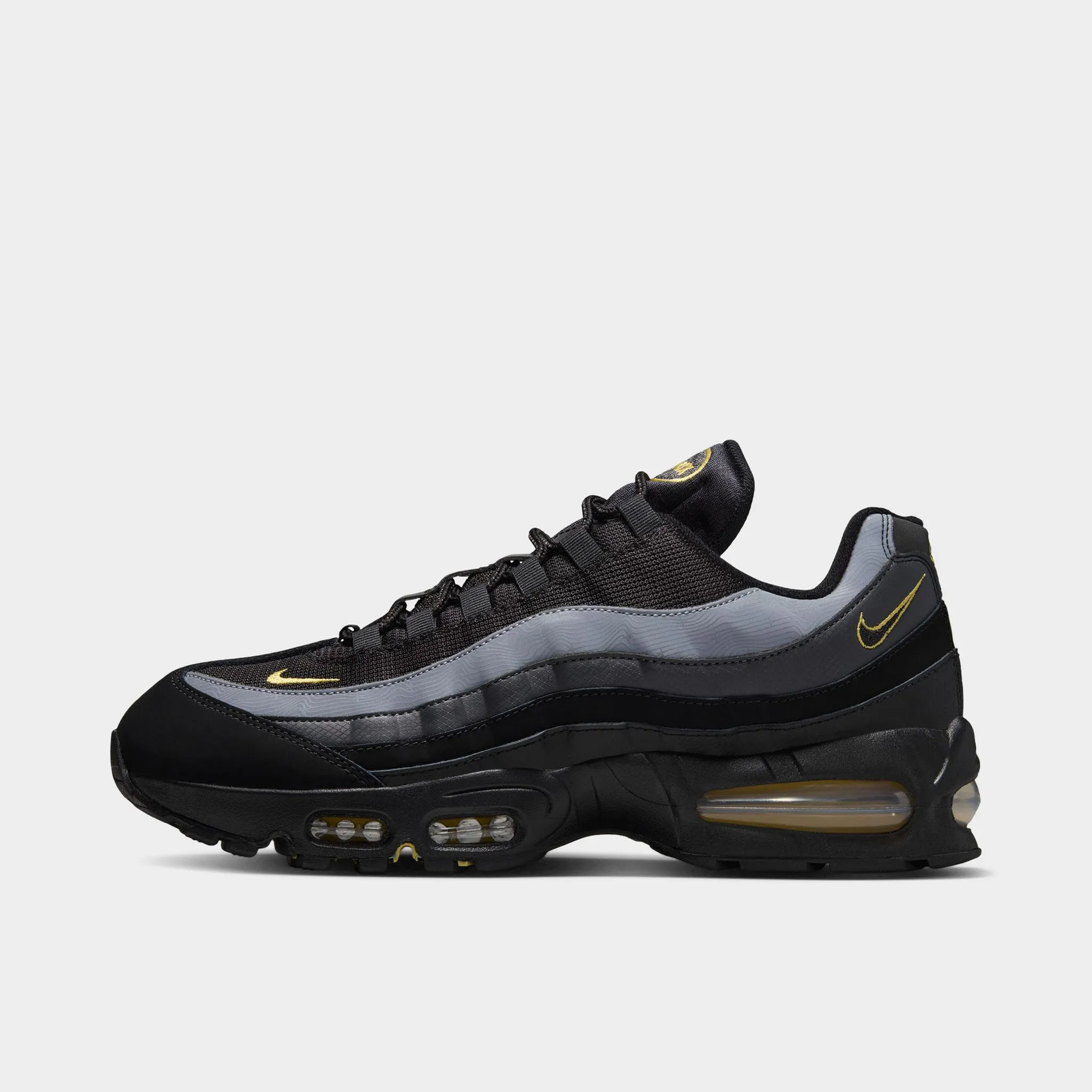 Transit Style Hyper Compression Midsole Nike Air Max 95 OG Black / Buff Gold - Anthracite
