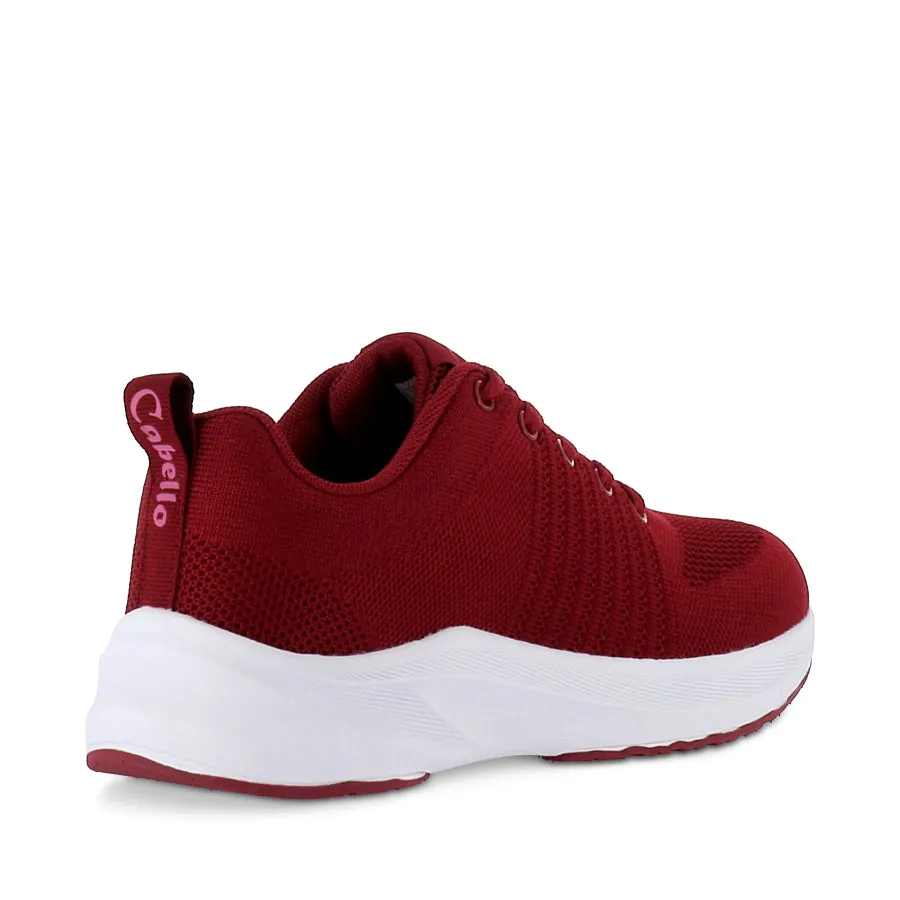 Tailored Comfort Vegan materials WALKER - BURGUNDY