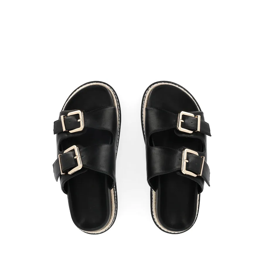Cozy Vibes Chill Slip-On Shoes ALDER - BLACK