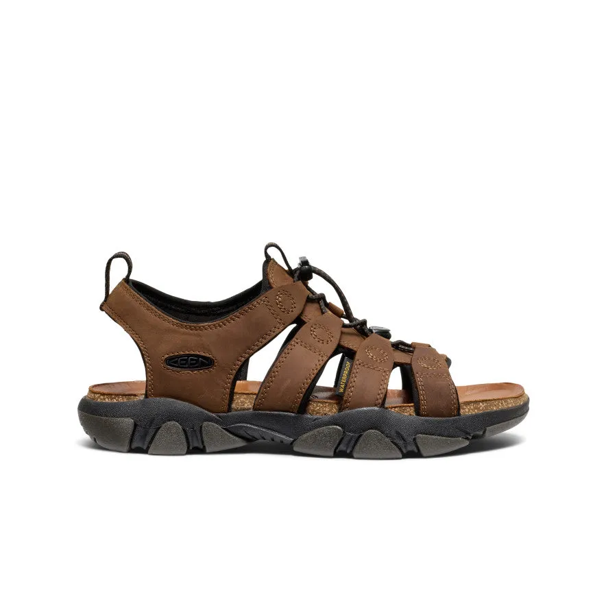 Men's Daytona II Sandal  |  Bison/Black Adjustable Minimalist
